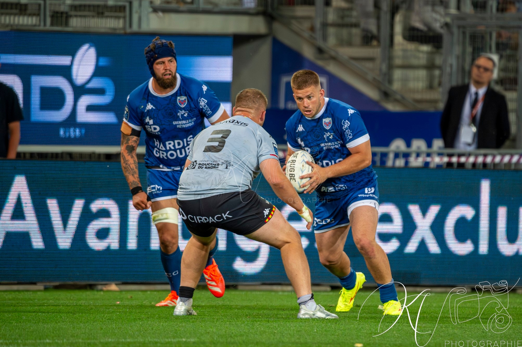  FC Grenoble Rugby - Provence - Rugby - FFR 2025 - PRO D2 -  1/2 Finale - Grenoble (38) vs (17) Provence (#PD225PD2GRPR5) Photo by: Karine Valentin | Siuxy Sports 2025-05-29