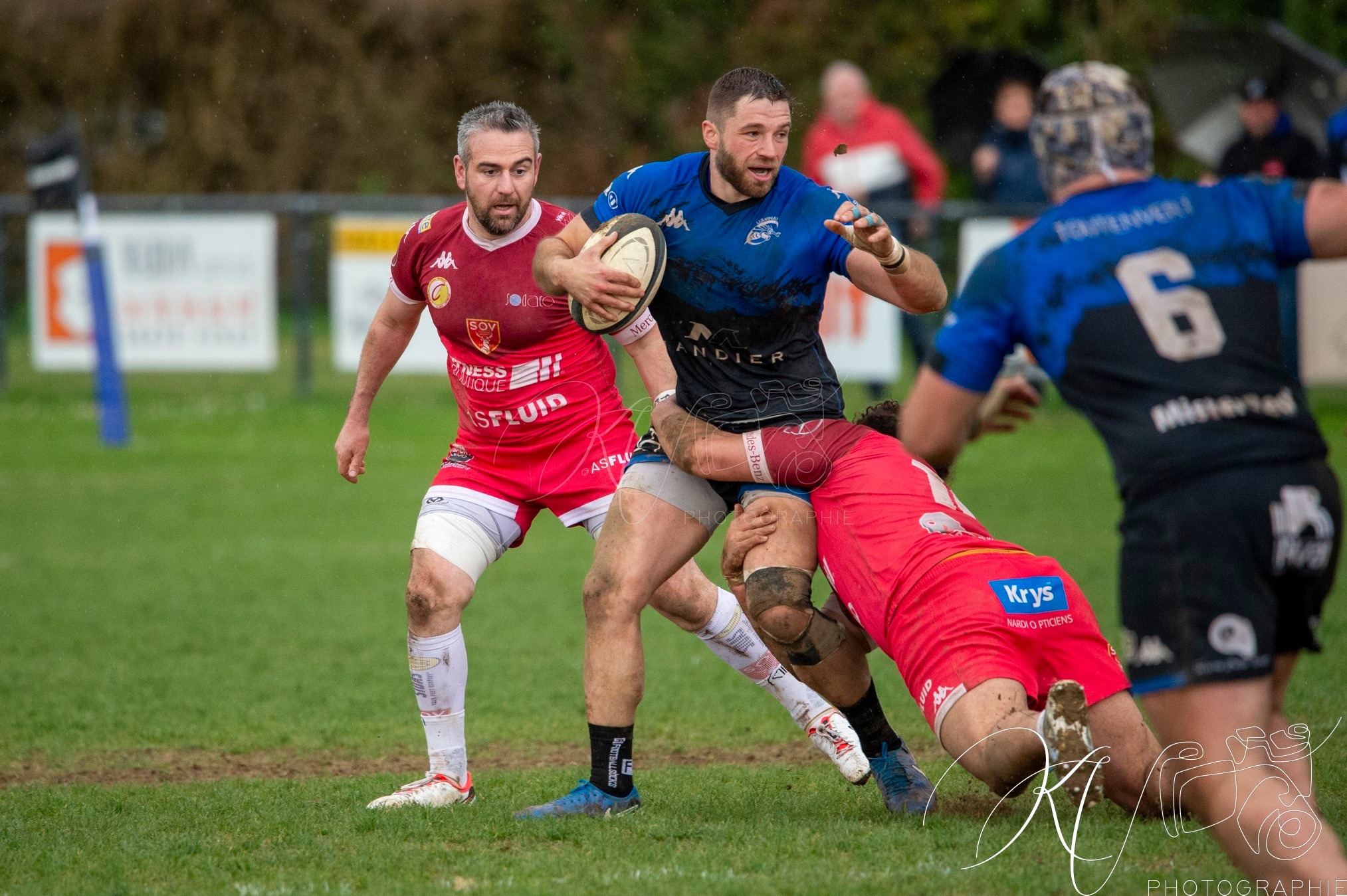  US Vinay - Stade Olympique Voironnais - Rugby - FFR 2025 - Féd 2 - US Vinay (24) vs (10) Stade Olympique Voironnais (#FFR25F2USVSOV03) Photo by: Karine Valentin | Siuxy Sports 2025-03-22