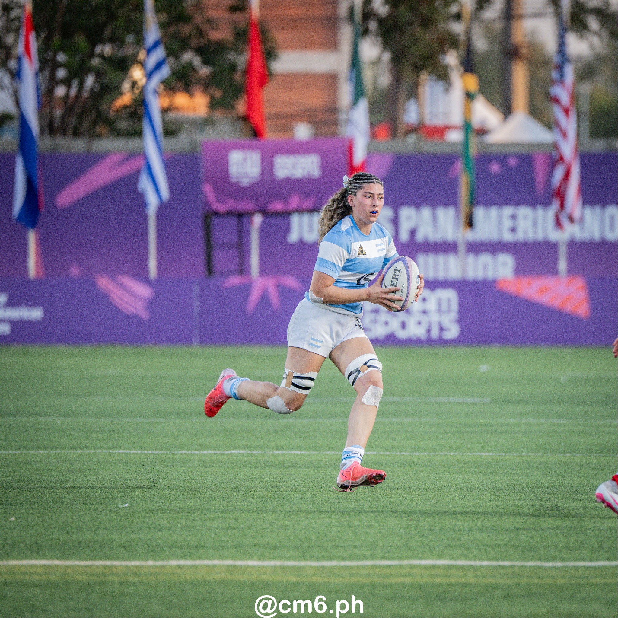  Selección Argentina de Rugby 7 Junior -  - Rugby - Yaguaretés 7's - Juegos Panamericanos Junior de Asunción (#JP2025YAGI7) Photo by: Christian Mas | Siuxy Sports 2025-08-17