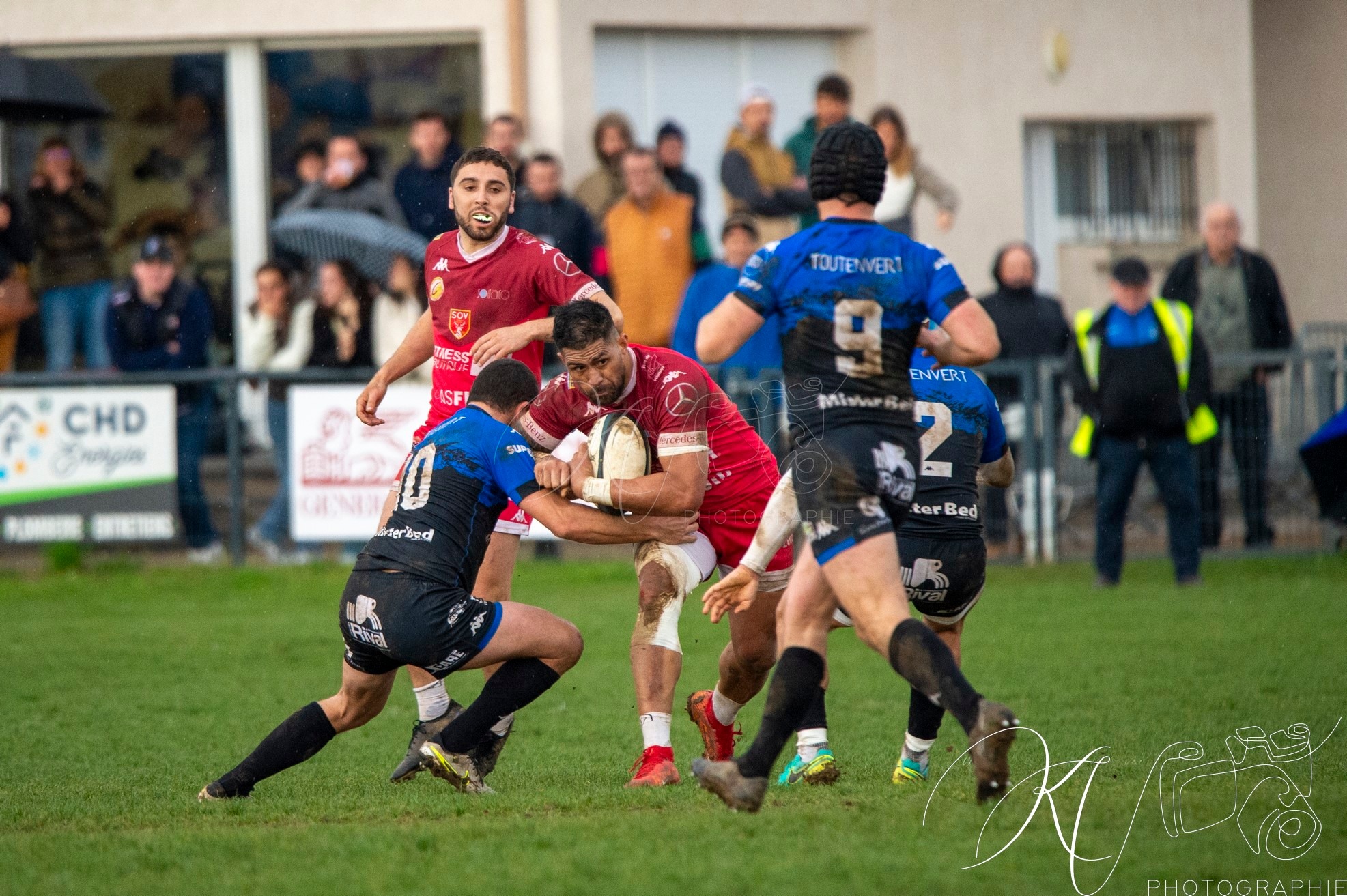  US Vinay - Stade Olympique Voironnais - Rugby - FFR 2025 - Féd 2 - US Vinay (24) vs (10) Stade Olympique Voironnais (#FFR25F2USVSOV03) Photo by: Karine Valentin | Siuxy Sports 2025-03-22