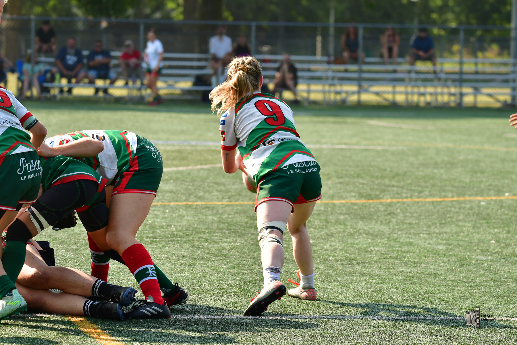  Rugby Club de Montréal - Braves de Trois-Rivières - Rugby - RQ 2025 - LPR2 F - Demi Finale - RCM (48) vs (14) Braves de Trois-Rivières (#RQ25LP2FRCMB8) Photo by: emso photo | Siuxy Sports 2025-08-09