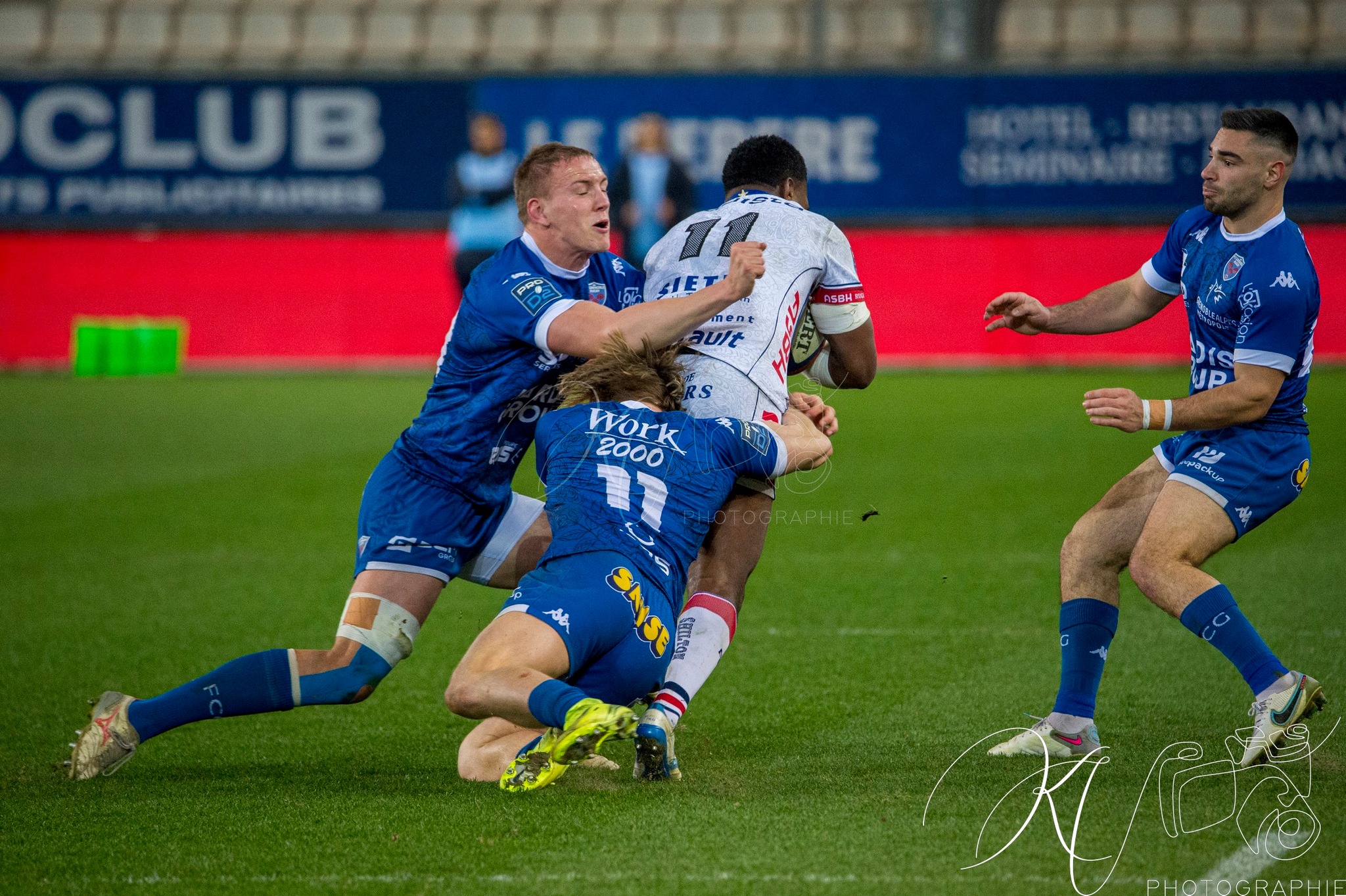  FC Grenoble Rugby - AS Béziers Hérault - Rugby - FFR 2025 - Pro D2 - FC Grenoble (45) vs (14) AS Béziers (#PD225PD2FCGBEZ02) Photo by: Karine Valentin | Siuxy Sports 2025-02-28