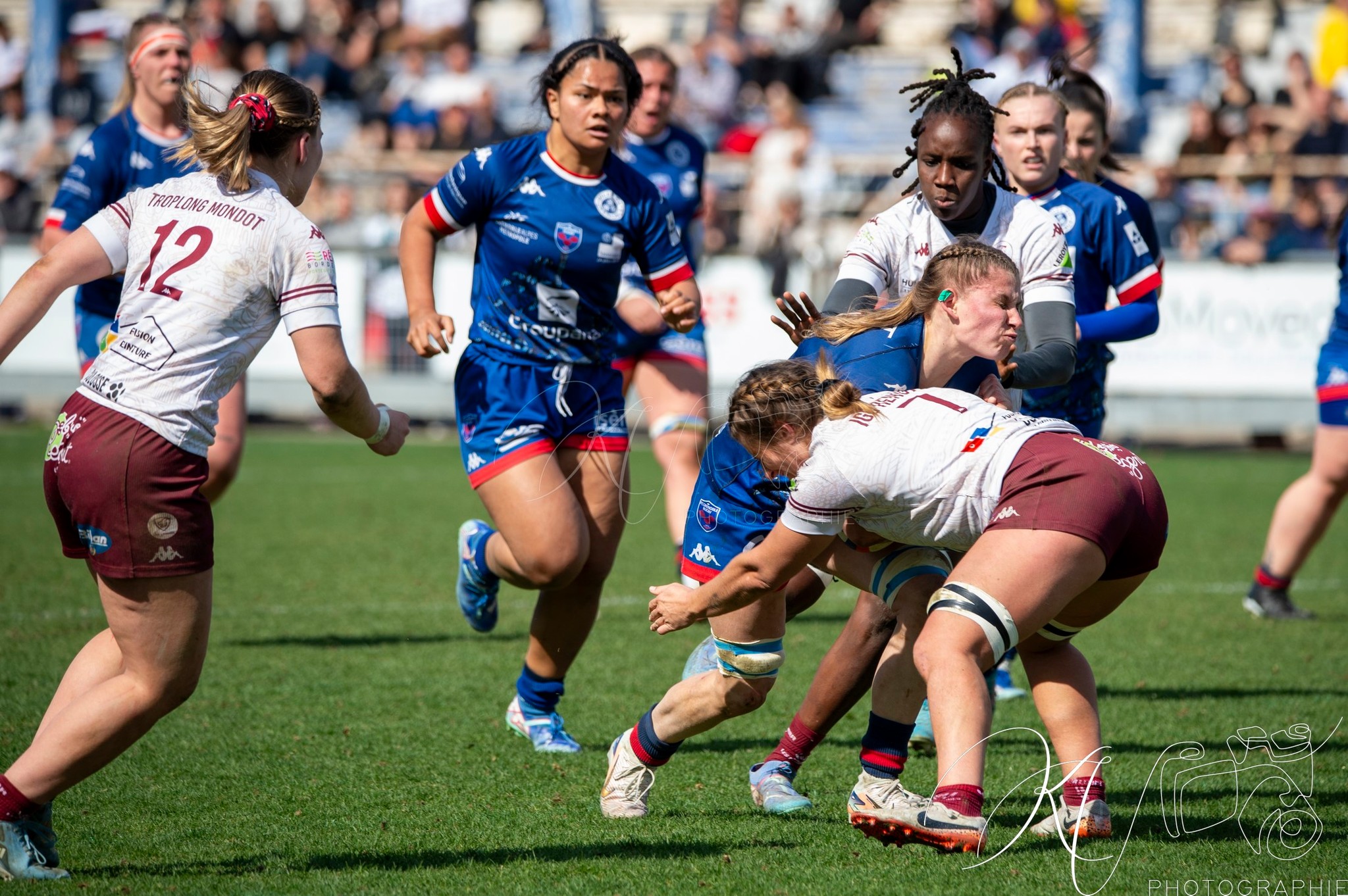  FC Grenoble Rugby - Stade Bordelais - Rugby - FFR 2025 - Élite 1 - FC Grenoble vs Stade Bordelais (#FFR25E1FCGSB03) Photo by: Karine Valentin | Siuxy Sports 2025-03-29