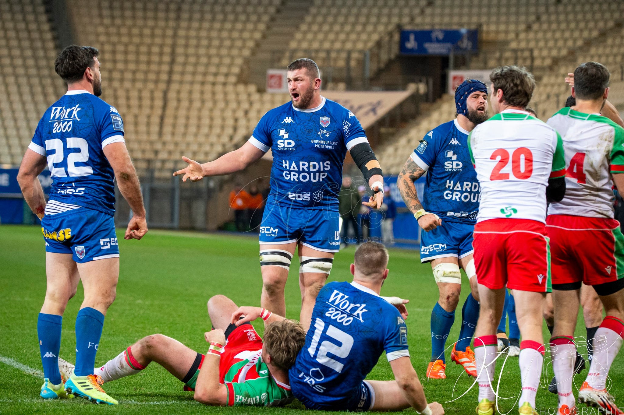  FC Grenoble Rugby - Biarritz - Rugby - FFR 2025 - Pro D2 - FC Grenoble Rugby (33) vs (17) Biarritz (#PD225PD2FCGBIA01) Photo by: Karine Valentin | Siuxy Sports 2025-01-24