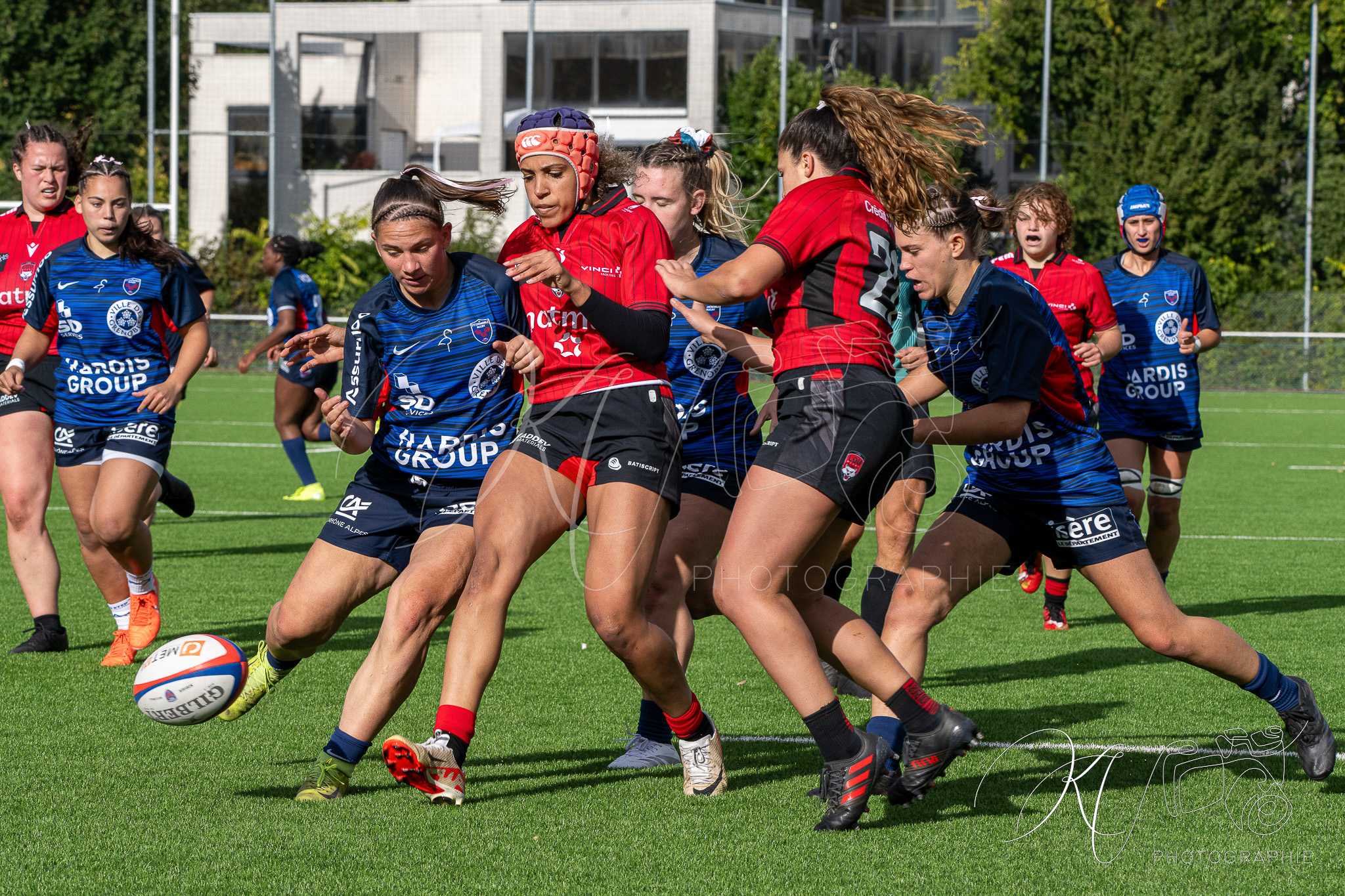  FC Grenoble Rugby - Lyon Olympique Universitaire - Rugby - FFR 2025 - Reserve Élite F - FC Grenoble vs Lyon Olympique Universitaire (#FFR25REFGL10) Photo by: Karine Valentin | Siuxy Sports 2025-10-05