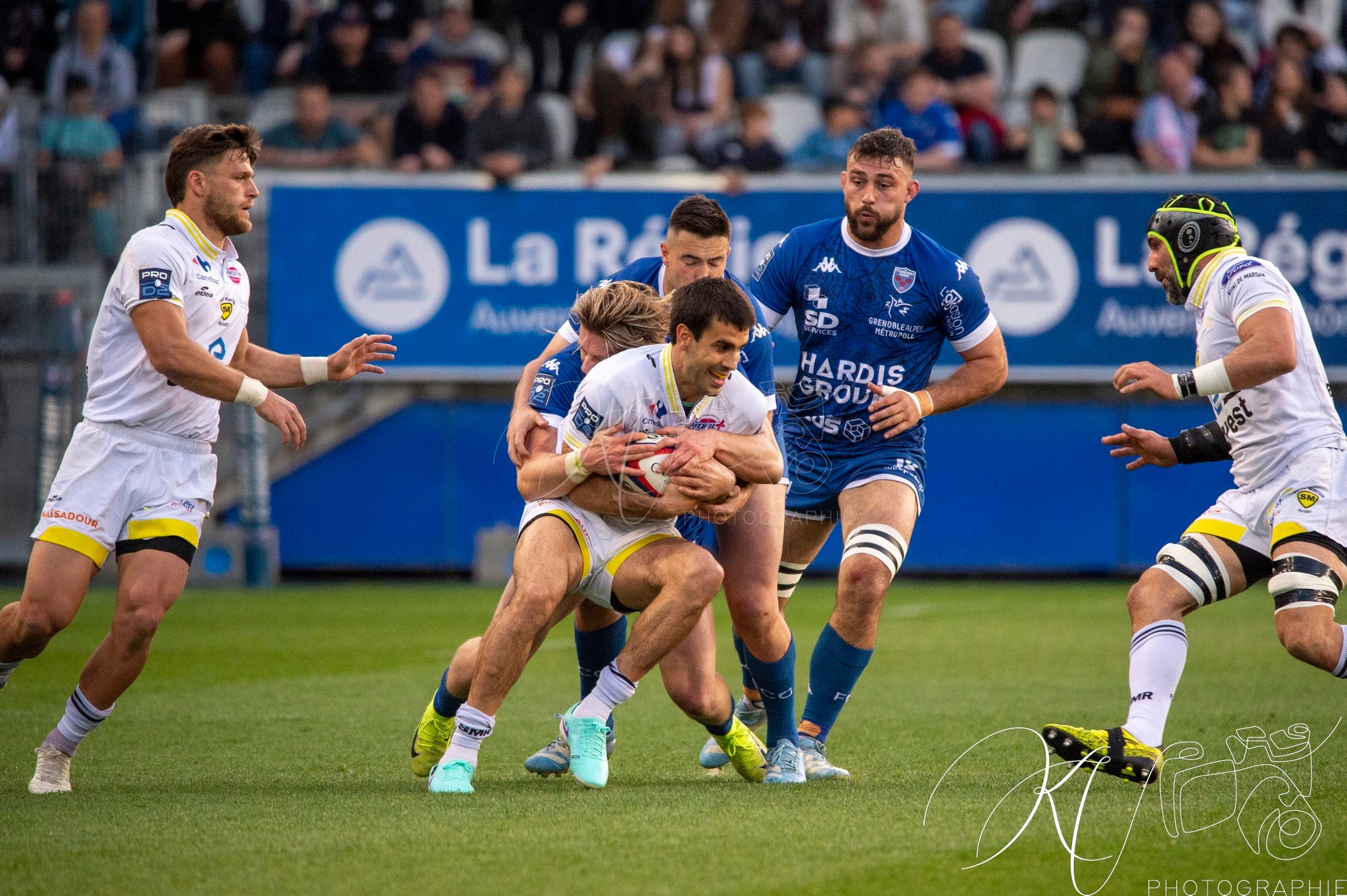  FC Grenoble Rugby - Stade Montois - Rugby - FFR 2025 - Pro D2 - FC Grenoble Rugby (47) vs (26) Stade Montois (#PD225PD2FCGSM04) Photo by: Karine Valentin | Siuxy Sports 2025-04-04