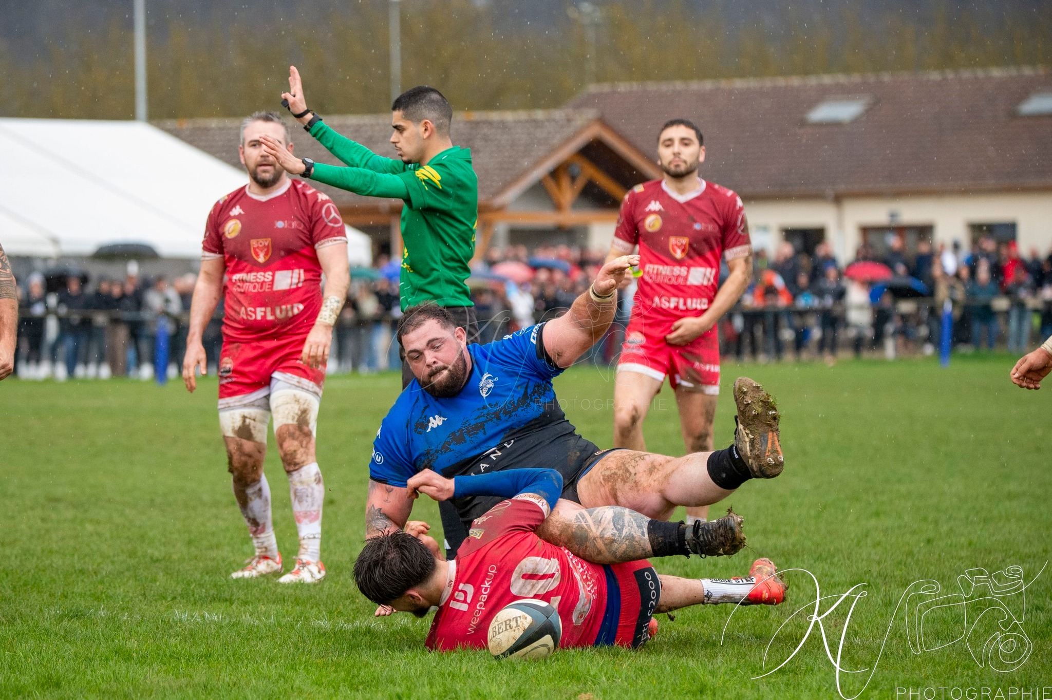  US Vinay - Stade Olympique Voironnais - Rugby - FFR 2025 - Féd 2 - US Vinay (24) vs (10) Stade Olympique Voironnais (#FFR25F2USVSOV03) Photo by: Karine Valentin | Siuxy Sports 2025-03-22