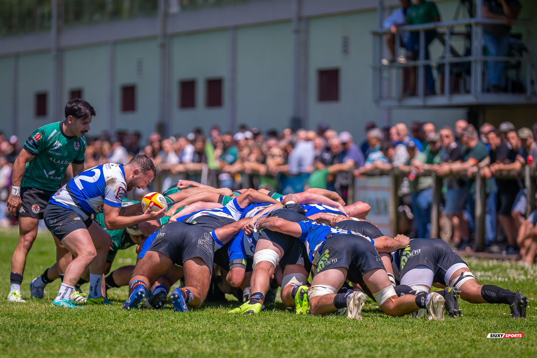  Gernika Rugby Taldea - Club de Rugby Sant Cugat - Rugby - FER 2025 - Sémi Final Ascenso - Gernika (24) vs (11) Sant Cugat (#FER25SFAGRTCRSC) Photo by: Fredy Monfoto | Siuxy Sports 2025-05-18