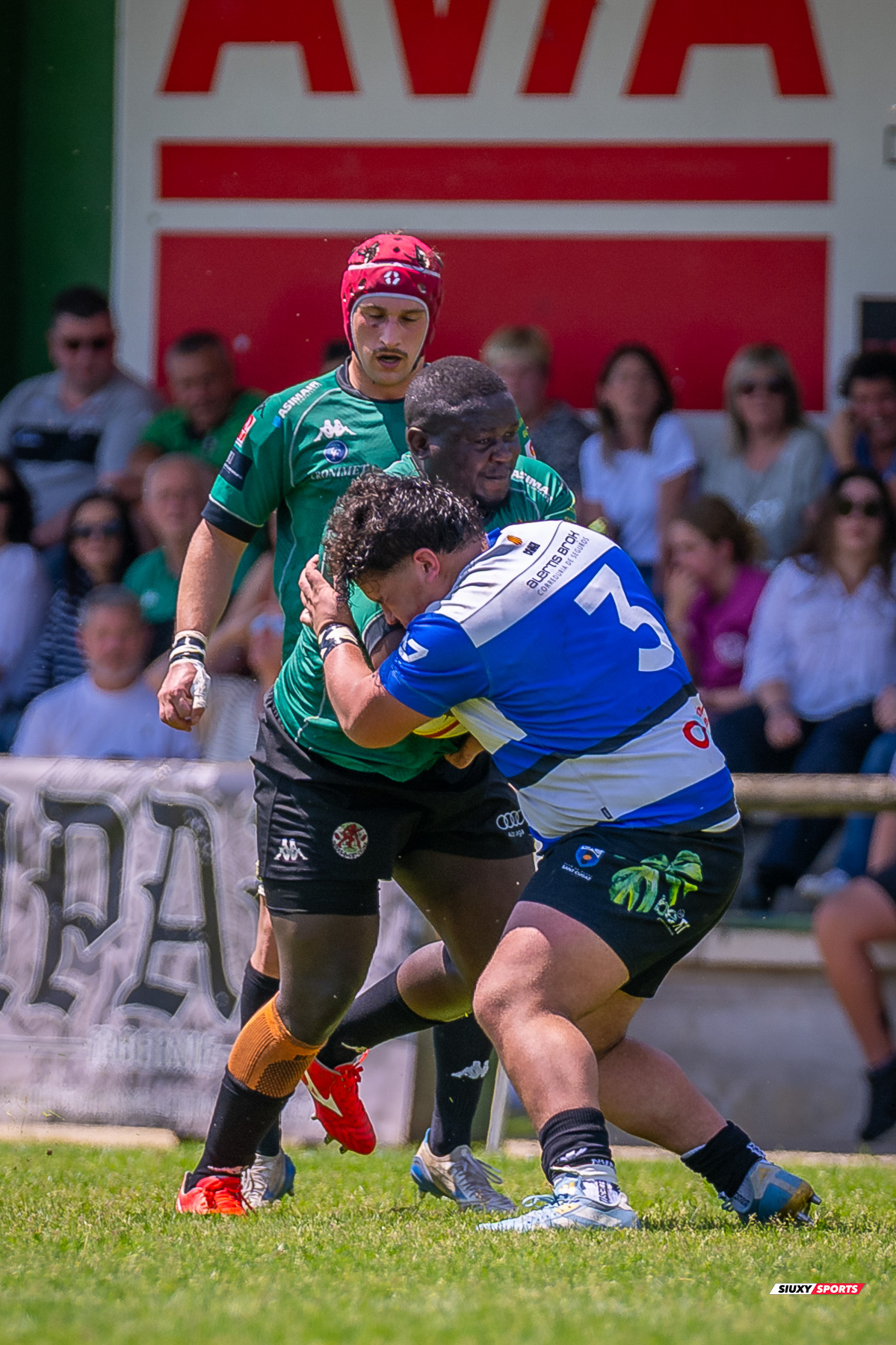  Gernika Rugby Taldea - Club de Rugby Sant Cugat - Rugby - FER 2025 - Sémi Final Ascenso - Gernika (24) vs (11) Sant Cugat (#FER25SFAGRTCRSC) Photo by: Fredy Monfoto | Siuxy Sports 2025-05-18