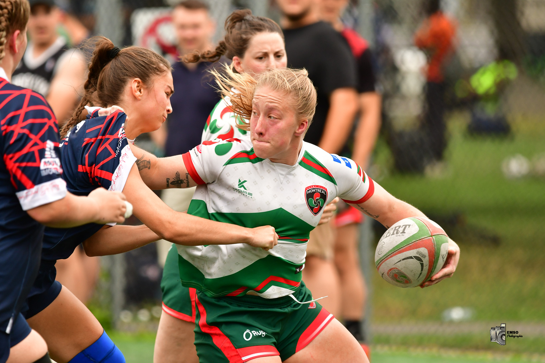 Marie-Anne APRIL -  Rugby Club de Montréal - Braves de Trois-Rivières - Rugby - RQ 2025 - LQ2F - Rugby Club de Montréal vs Braves de Trois-Rivières (#RQ25LQ2FRCMB7) Photo by: emso photo | Siuxy Sports 2025-07-05