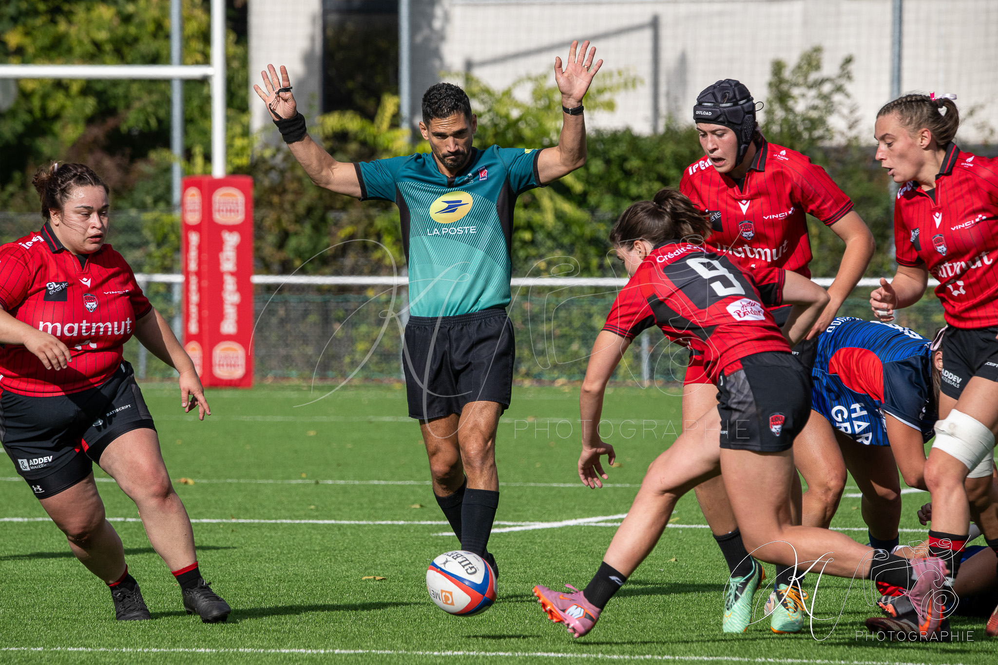  FC Grenoble Rugby - Lyon Olympique Universitaire - Rugby - FFR 2025 - Reserve Élite F - FC Grenoble vs Lyon Olympique Universitaire (#FFR25REFGL10) Photo by: Karine Valentin | Siuxy Sports 2025-10-05