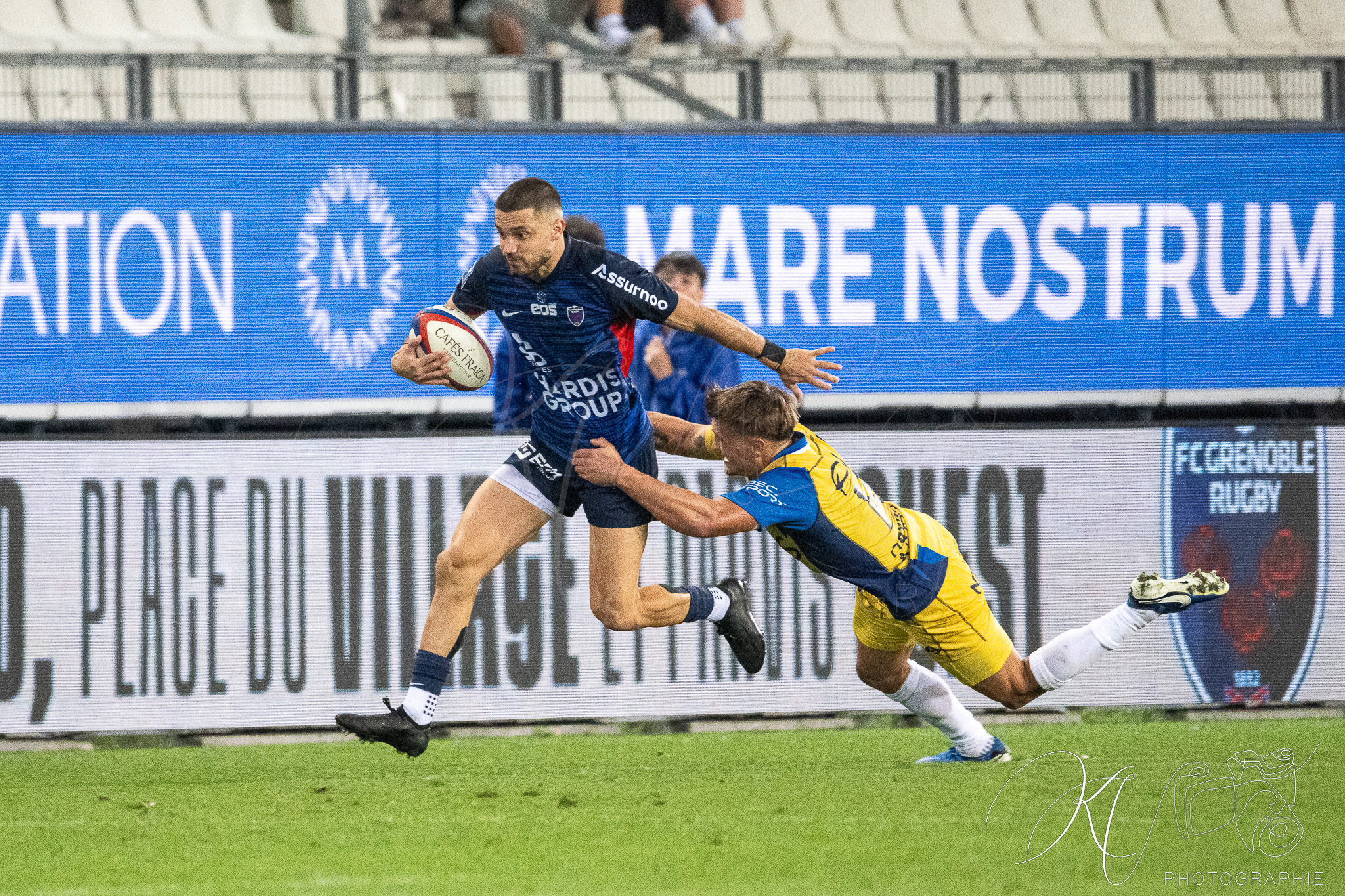  FC Grenoble Rugby - USON Nevers - Rugby - FFR 2025 - Pro D2 - Grenoble Rugby vs USON Nevers (#FFR25PD2GRUN9) Photo by: Karine Valentin | Siuxy Sports 2025-09-18