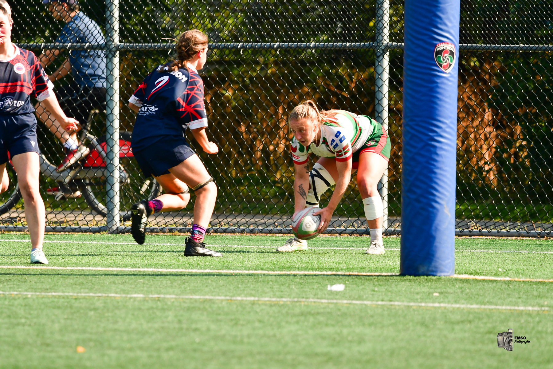  Rugby Club de Montréal - Braves de Trois-Rivières - Rugby - RQ 2025 - LPR2 F - Demi Finale - RCM (48) vs (14) Braves de Trois-Rivières (#RQ25LP2FRCMB8) Photo by: emso photo | Siuxy Sports 2025-08-09