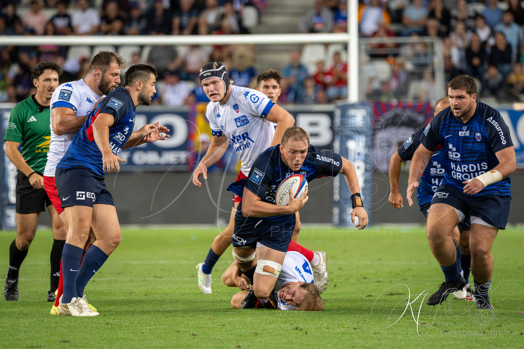  FC Grenoble Rugby - Stade Aurillacois - Rugby - FFR 2025 - FC Grenoble (38) vs (16) Stade Aurillacois (#FFR25FCGSA019) Photo by: Karine Valentin | Siuxy Sports 2025-09-05