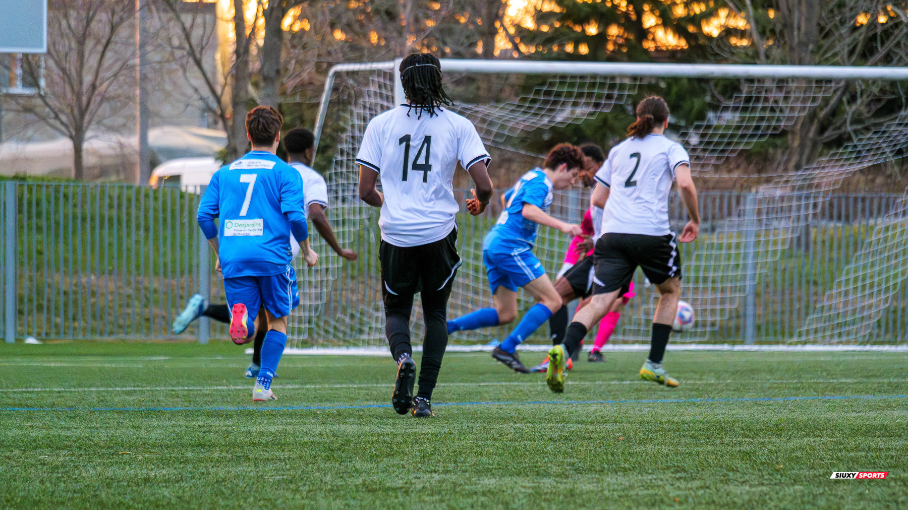 Ghiles LOKMANE - Jeddid Sidik OMAR -  CS Braves Ahuntsic MCFC - AS St-Leonard - Soccer - L2QC M 2025 - Braves Ahuntsic (1) vs (1) St-Léonard (#L2QC25MCSBASSL4) Photo by: Mathias Pacheco Lemina | Siuxy Sports 2025-04-19