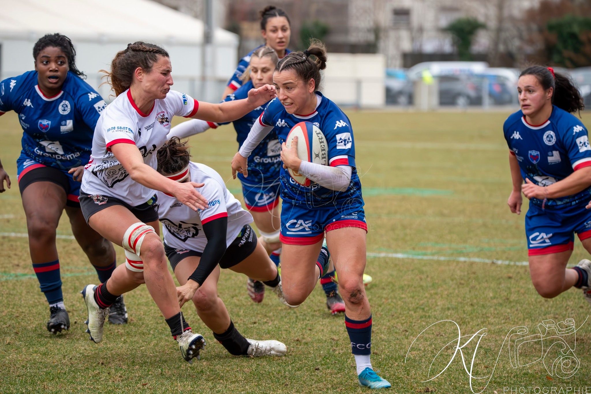 FC Grenoble Rugby - AC Bobigny 93 Rugby - Rugby - FFR 2025 - Élite 1 - Amazones (29) vs (14) Bobigny (#FFR25E1FCGBO01) Photo by: Karine Valentin | Siuxy Sports 2025-01-26
