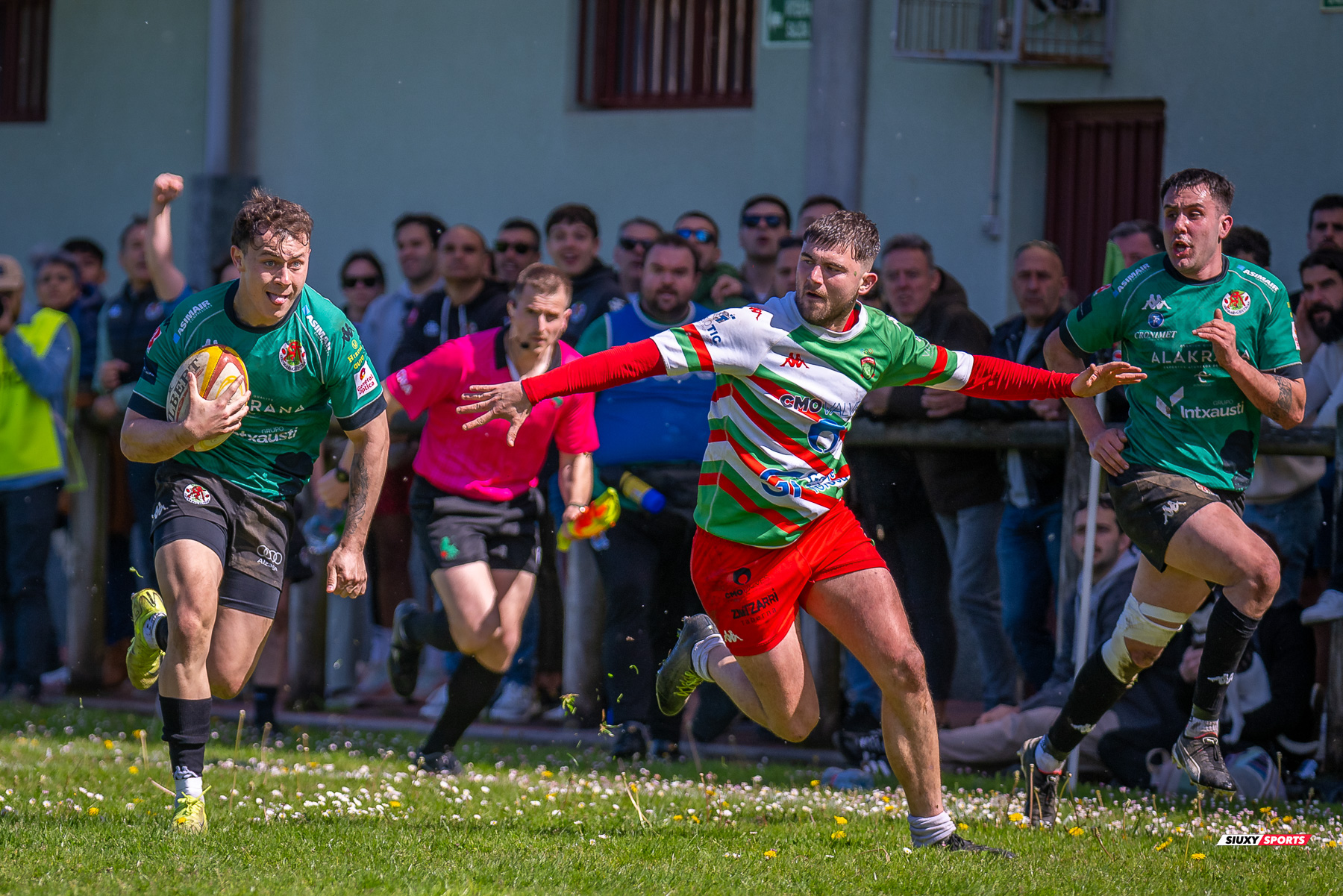 Gernika Rugby Taldea - Hernani Club Rugby Elkartea - Rugby - FER 2025 - DHB - Gernika (49) vs (15) CMO Hernani (#FER25DHBGERHER03) Photo by: Fredy Monfoto | Siuxy Sports 2025-03-30
