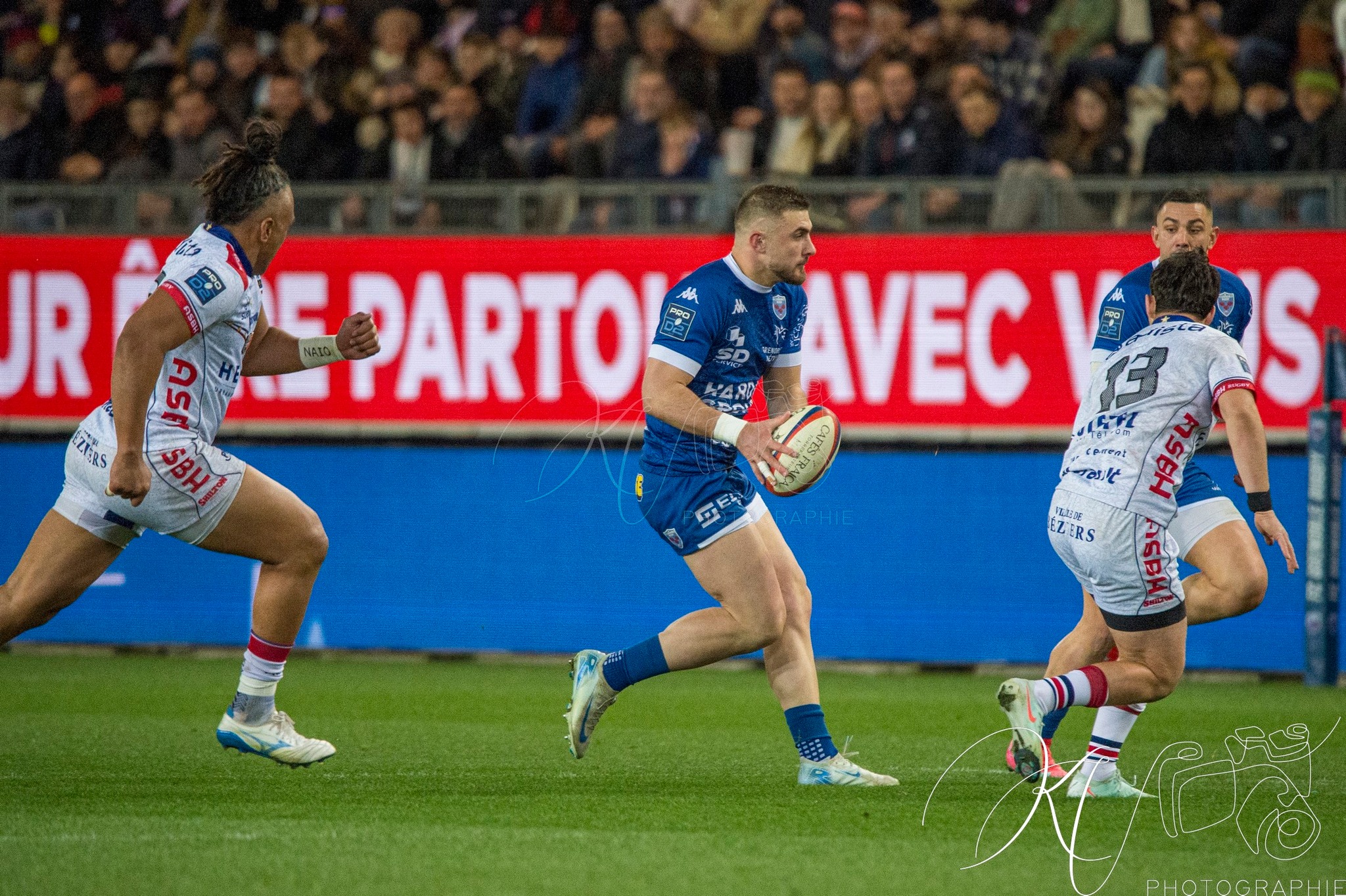  FC Grenoble Rugby - AS Béziers Hérault - Rugby - FFR 2025 - Pro D2 - FC Grenoble (45) vs (14) AS Béziers (#PD225PD2FCGBEZ02) Photo by: Karine Valentin | Siuxy Sports 2025-02-28