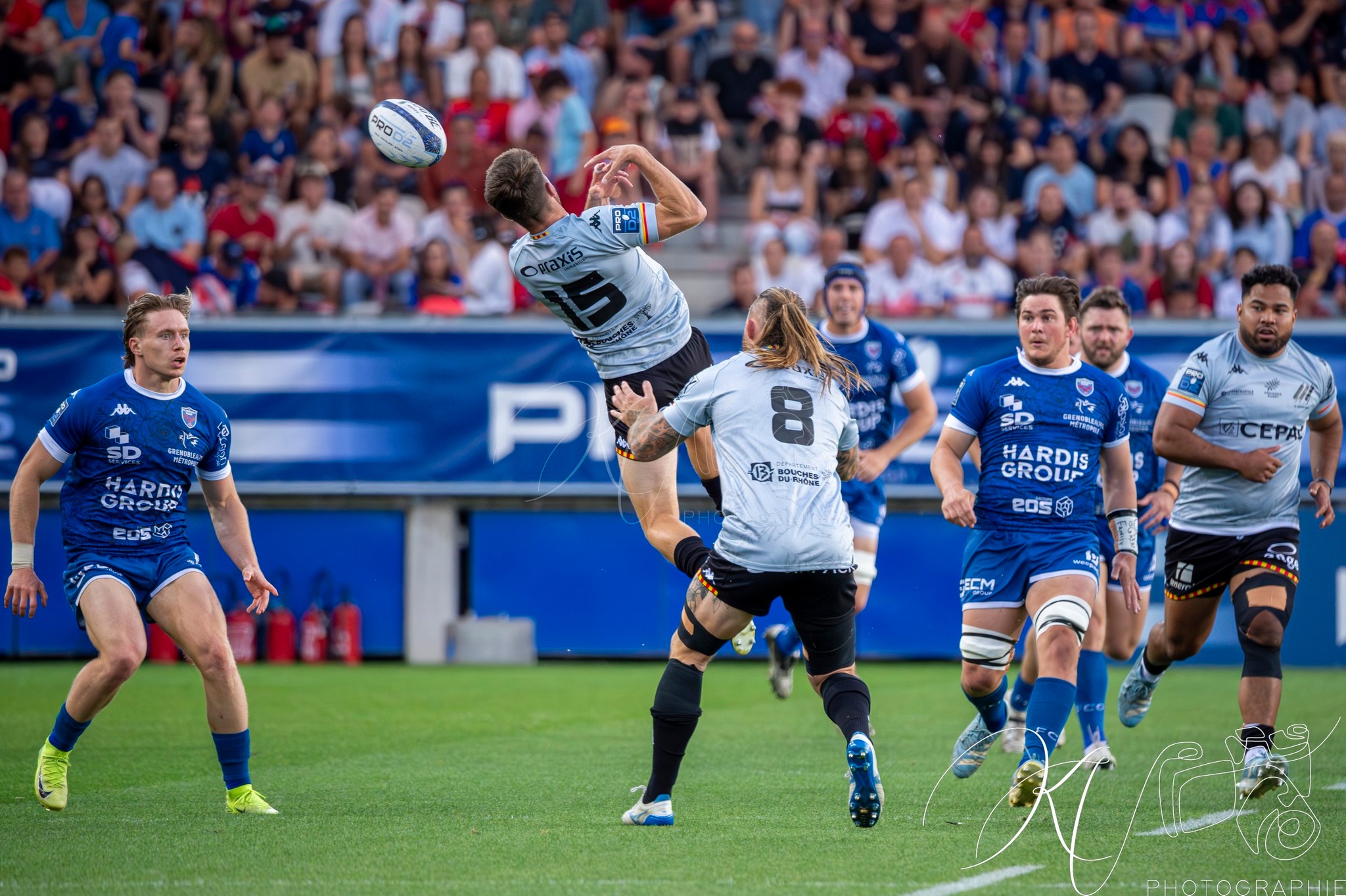  FC Grenoble Rugby - Provence - Rugby - FFR 2025 - PRO D2 -  1/2 Finale - Grenoble (38) vs (17) Provence (#PD225PD2GRPR5) Photo by: Karine Valentin | Siuxy Sports 2025-05-29