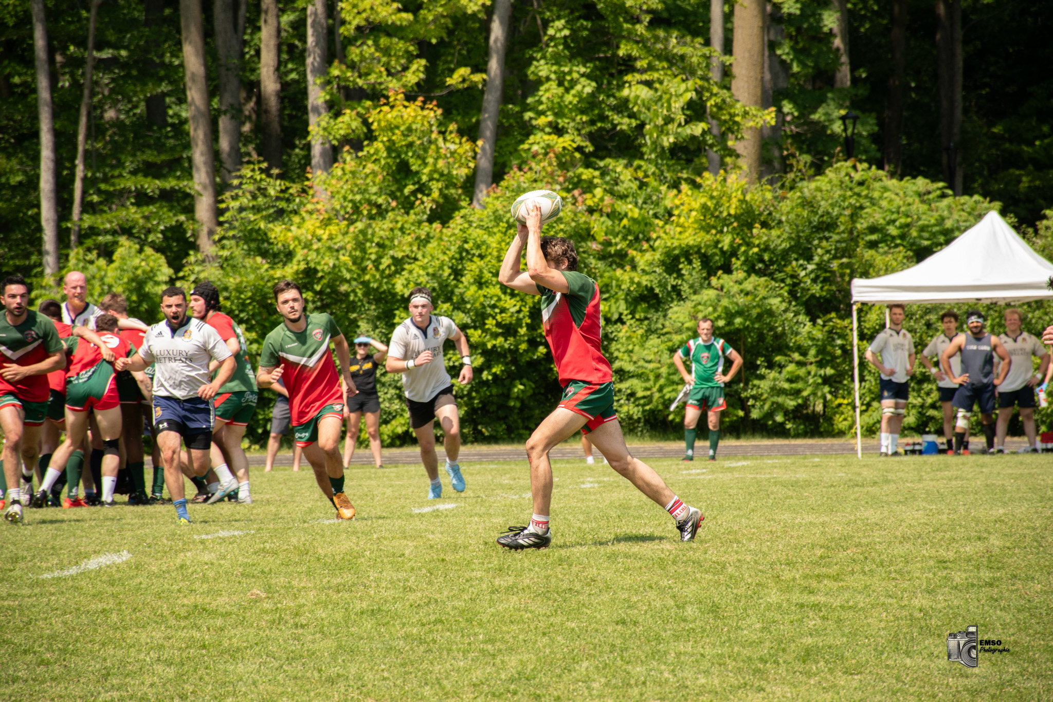  Sainte-Anne-de-Bellevue RFC - Rugby Club de Montréal - Rugby - RQ 2025 - SL R M - Sainte-Anne-de-Bellevue vs Rugby Club de Montréal (#RQ25SLMRSAR66) Photo by: emso photo | Siuxy Sports 2025-06-14