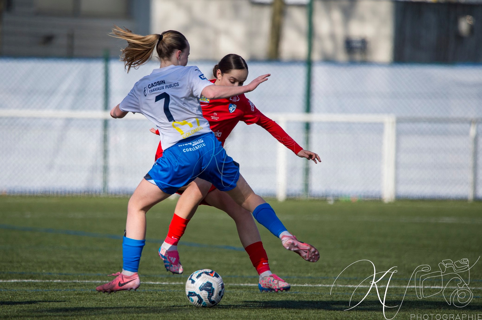  Grenoble Foot 38 - US Colomiers - Soccer - FFF 2025 - D3 FÉMININE - Grenoble Foot 38 (1) vs (1) US Colomiers (#FFF25D3FG38USC02) Photo by: Karine Valentin | Siuxy Sports 2025-02-16