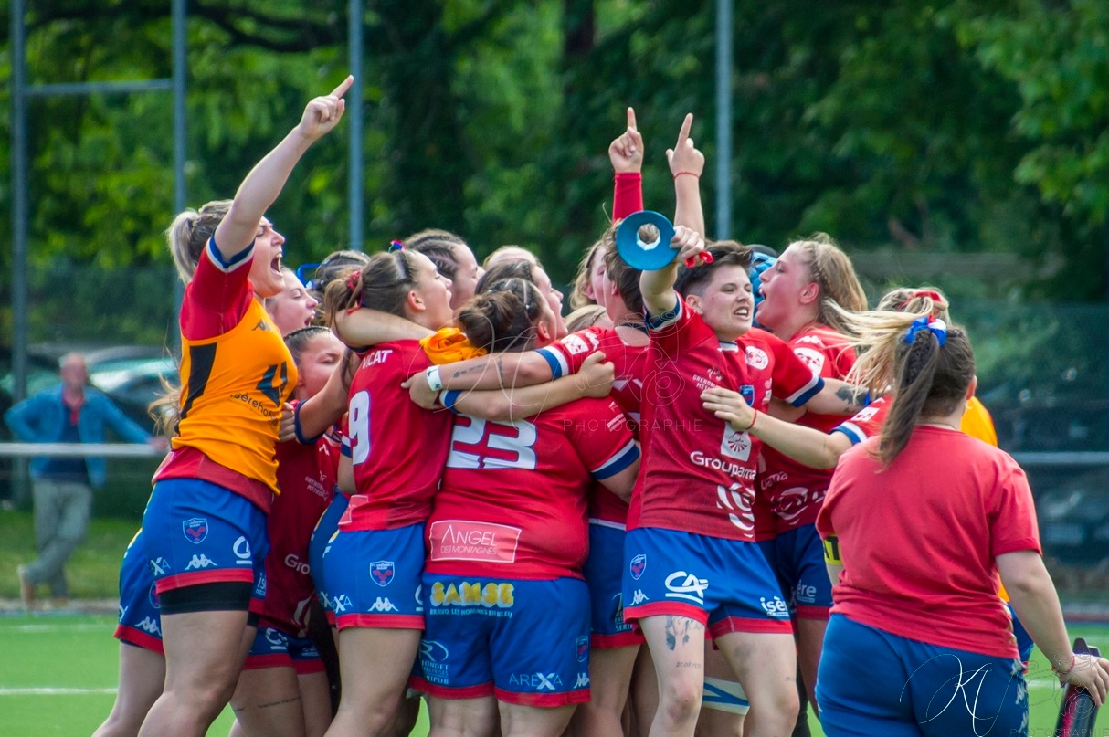 FC Grenoble Rugby - Montpellier Hérault Rugby - Rugby - FFR 2025 - Finale Réserve Élite - FCG Amazones vs Montpellier (#FFR25FREFCGMO5) Photo by: Karine Valentin | Siuxy Sports 2025-05-24