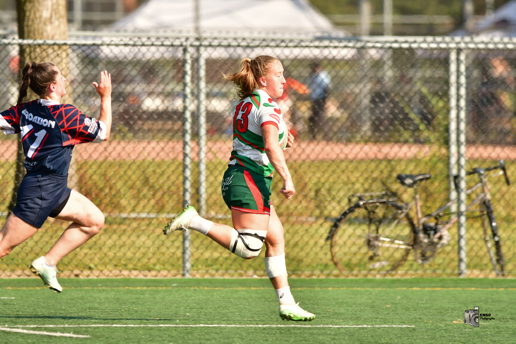  Rugby Club de Montréal - Braves de Trois-Rivières - Rugby - RQ 2025 - LPR2 F - Demi Finale - RCM (48) vs (14) Braves de Trois-Rivières (#RQ25LP2FRCMB8) Photo by: emso photo | Siuxy Sports 2025-08-09