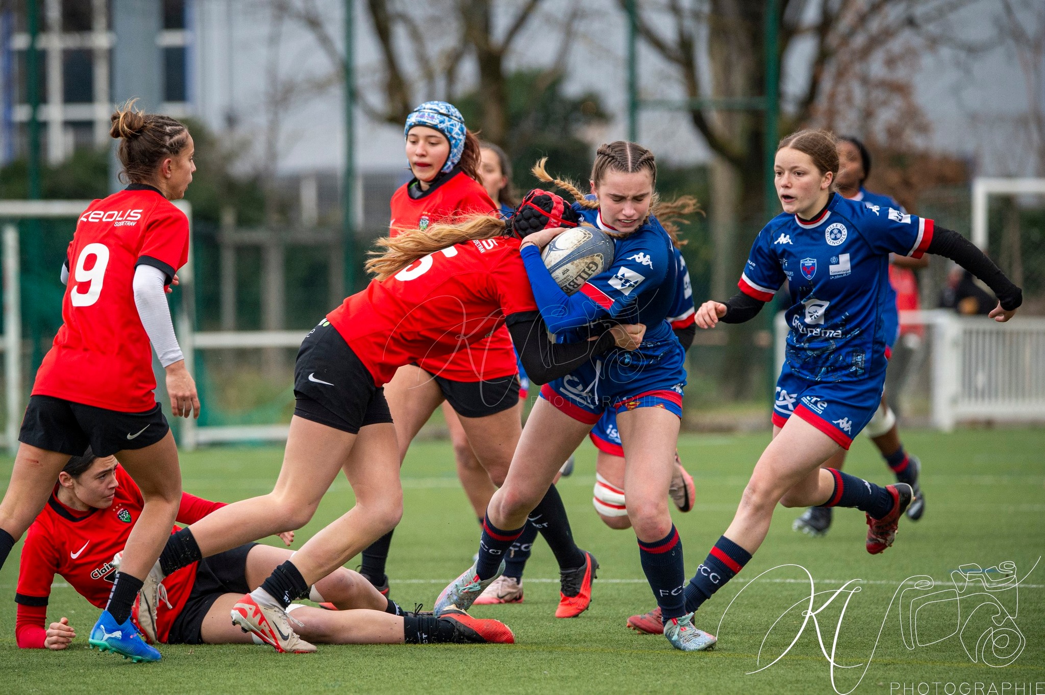  FC Grenoble Rugby - RC Toulonnais - Rugby - FFR 2025 - U-18 Fém - Grenoble vs Toulon (#FFR25U18FGRETOU02) Photo by: Karine Valentin | Siuxy Sports 2025-02-09