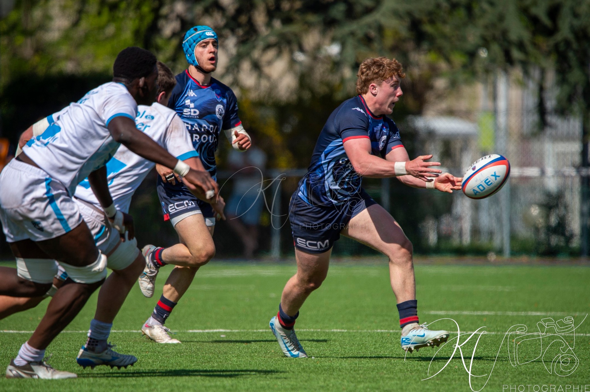  FC Grenoble Rugby - Montpellier Hérault Rugby - Rugby - FFR 2025 - Espoirs - FC Grenoble vs Montpellier (#FFR25ESPFCGMON) Photo by: Karine Valentin | Siuxy Sports 2025-04-04