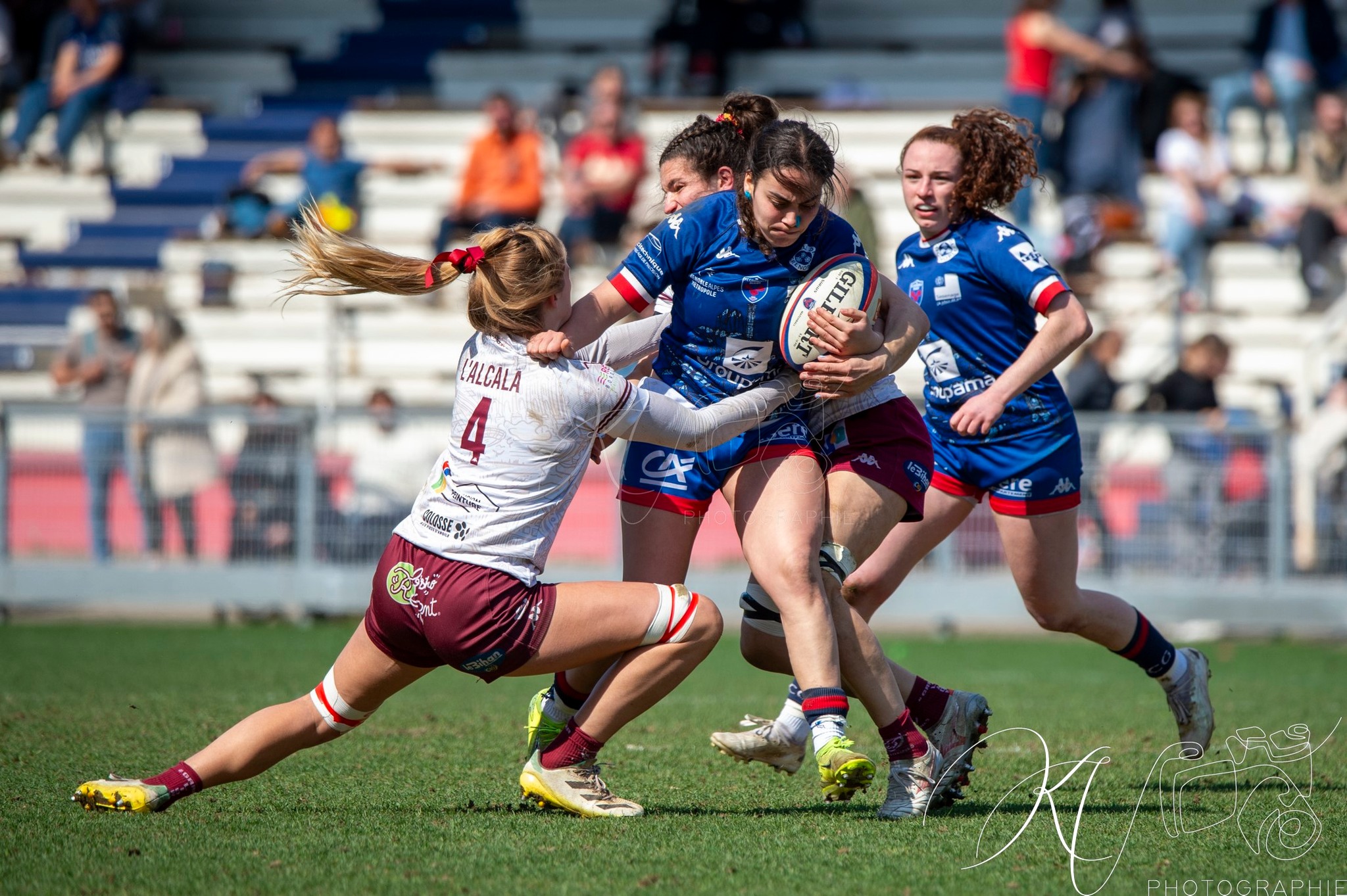  FC Grenoble Rugby - Stade Bordelais - Rugby - FFR 2025 - Élite 1 - FC Grenoble vs Stade Bordelais (#FFR25E1FCGSB03) Photo by: Karine Valentin | Siuxy Sports 2025-03-29