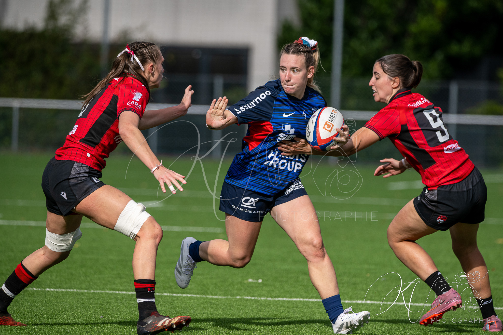  FC Grenoble Rugby - Lyon Olympique Universitaire - Rugby - FFR 2025 - Reserve Élite F - FC Grenoble vs Lyon Olympique Universitaire (#FFR25REFGL10) Photo by: Karine Valentin | Siuxy Sports 2025-10-05