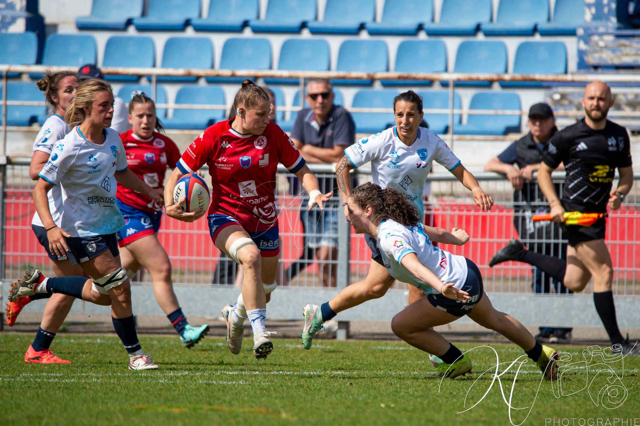  FC Grenoble Rugby - Montpellier Hérault Rugby - Rugby - FFR 2025 - Élite 1 - FC Grenoble (38) vs (17) Montpellier (#FFR25E1FCGMO5) Photo by: Karine Valentin | Siuxy Sports 2025-05-18