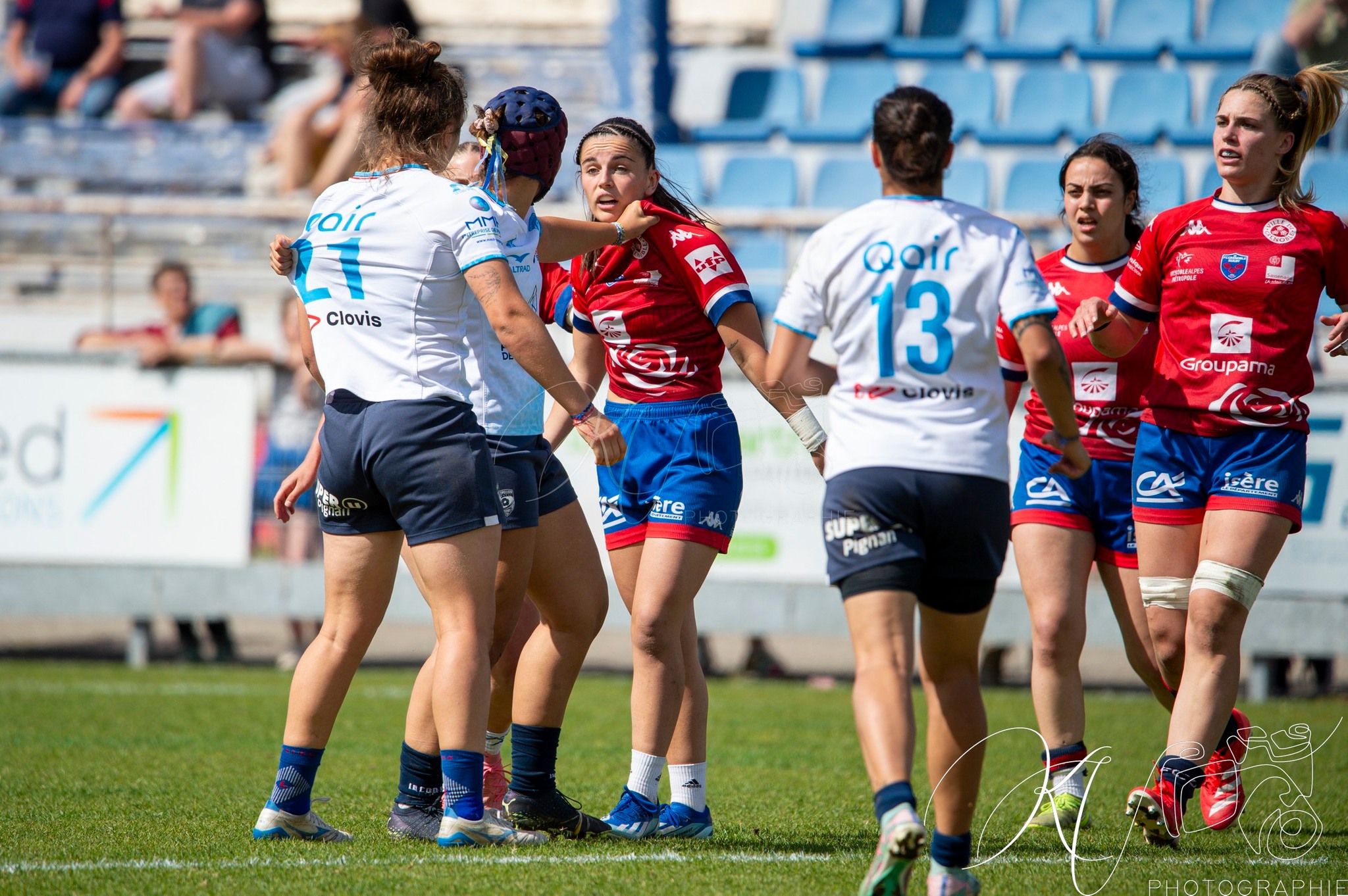  FC Grenoble Rugby - Montpellier Hérault Rugby - Rugby - FFR 2025 - Élite 1 - FC Grenoble (38) vs (17) Montpellier (#FFR25E1FCGMO5) Photo by: Karine Valentin | Siuxy Sports 2025-05-18