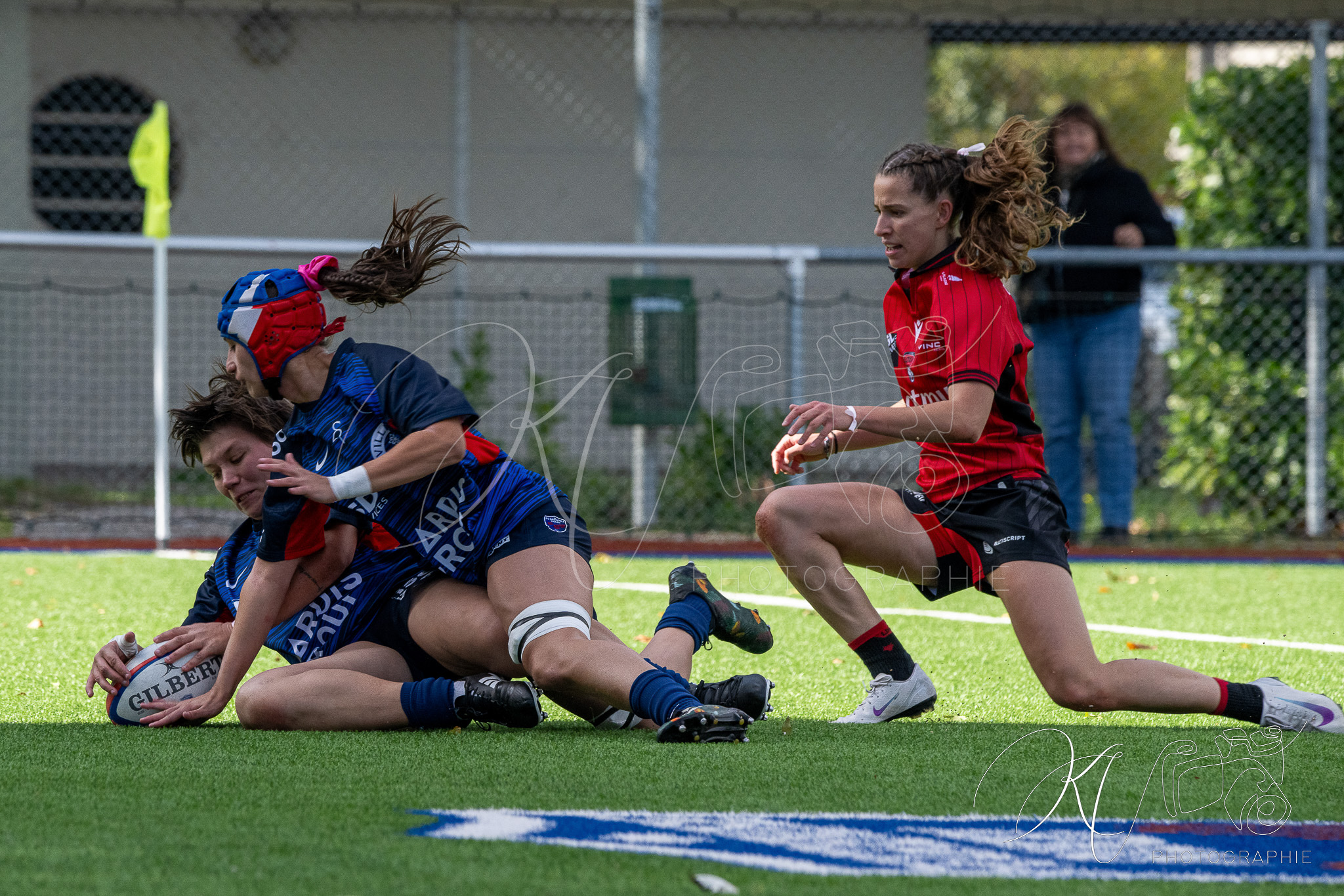  FC Grenoble Rugby - Lyon Olympique Universitaire - Rugby - FFR 2025 - Reserve Élite F - FC Grenoble vs Lyon Olympique Universitaire (#FFR25REFGL10) Photo by: Karine Valentin | Siuxy Sports 2025-10-05