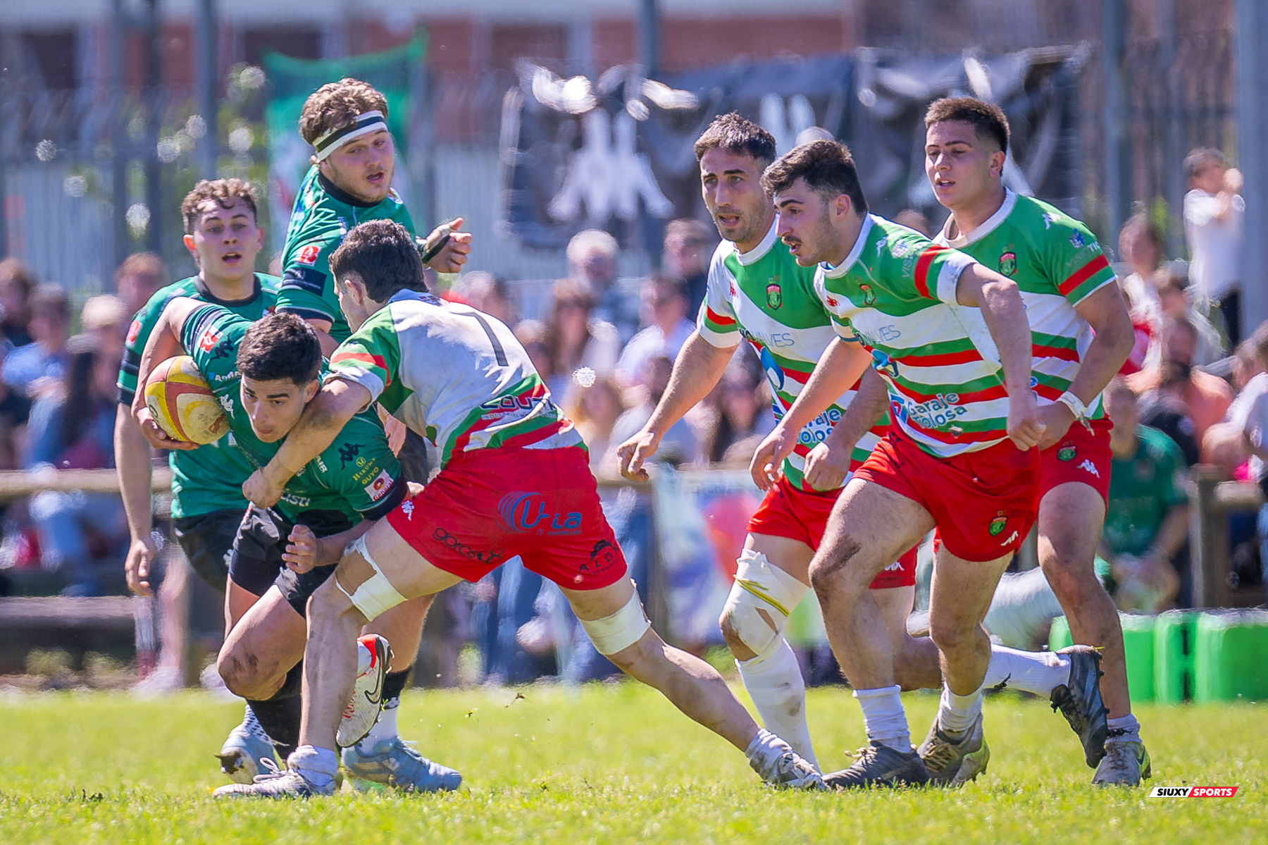  Gernika Rugby Taldea - Hernani Club Rugby Elkartea - Rugby - FER 2025 - DHB - Gernika (49) vs (15) CMO Hernani (#FER25DHBGERHER03) Photo by: Fredy Monfoto | Siuxy Sports 2025-03-30