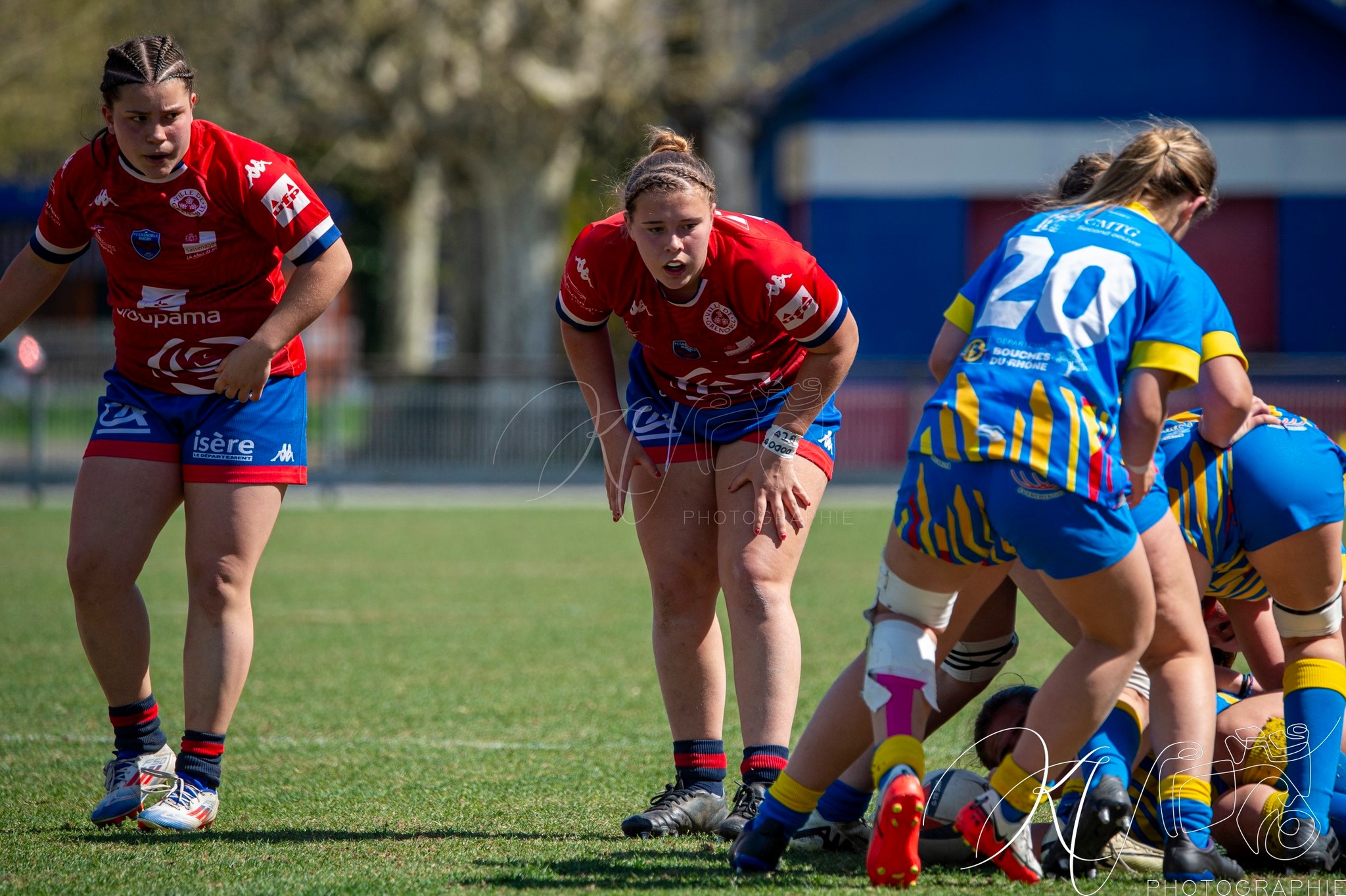  FC Grenoble Rugby - Provence - Rugby - FFR 2025 - U-18 Fém - Grenoble vs Provence (#FFR25U18GREPRO4) Photo by: Karine Valentin | Siuxy Sports 2025-04-05
