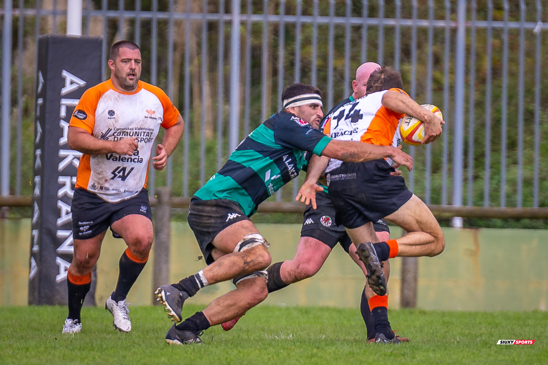  Gernika Rugby Taldea - Club de Rugby Les Abelles - Rugby - FER 2025 - Gernika RT vs Club de Rugby Les Abelles (#FER25GRTLA10) Photo by: Fredy Monfoto | Siuxy Sports 2025-10-26