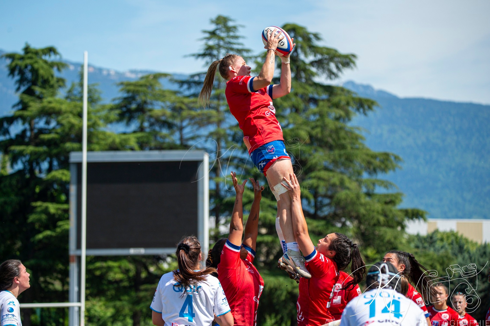  FC Grenoble Rugby - Montpellier Hérault Rugby - Rugby - FFR 2025 - Élite 1 - FC Grenoble (38) vs (17) Montpellier (#FFR25E1FCGMO5) Photo by: Karine Valentin | Siuxy Sports 2025-05-18