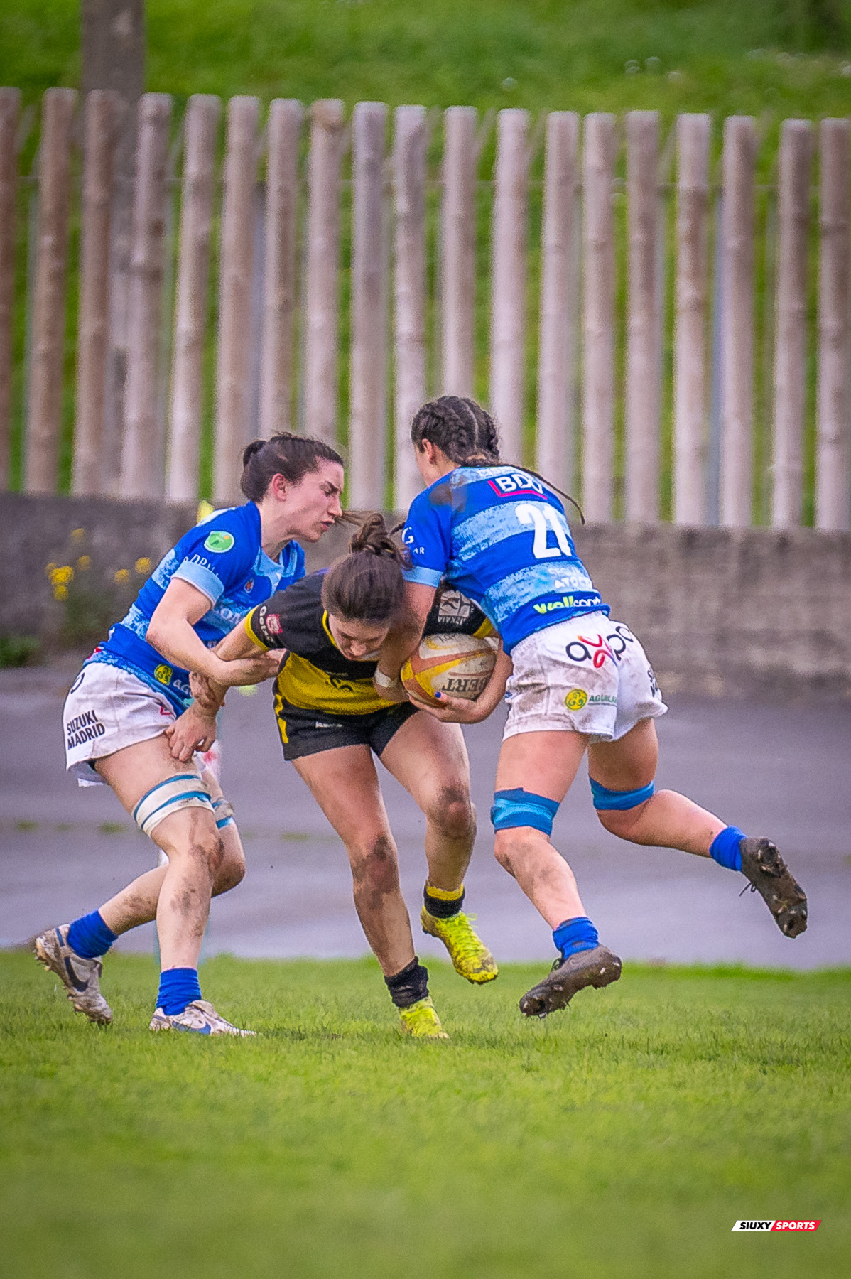  Getxo Artea Rugby Taldea - Club de Rugby Cisneros - Rugby - FER 2025 - LIGA IBERDROLA - GETXO NESKAK (39) vs (10) Cisneros (#FER25LIGNCI02) Photo by: Fredy Monfoto | Siuxy Sports 2025-02-15