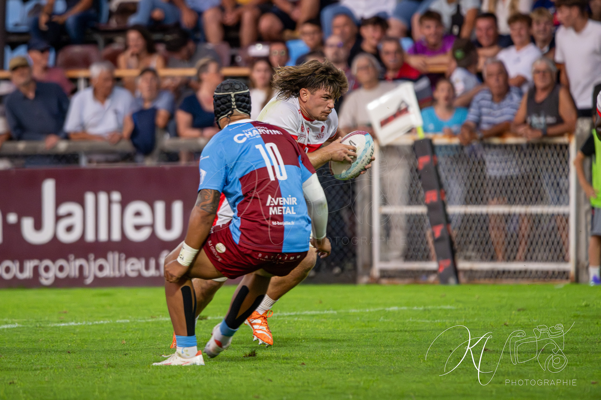  CS Bourgoin-Jallieu - Stade niçois - Rugby - FFR 2025 - Nationale - CS Bourgoin-Jallieu vs Stade Niçois (#FFR25NABJSN19) Photo by: Karine Valentin | Siuxy Sports 2025-09-06