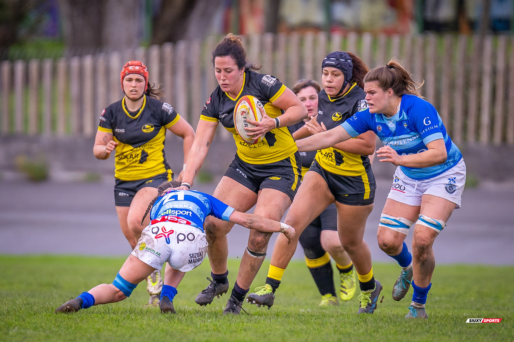  Getxo Artea Rugby Taldea - Club de Rugby Cisneros - Rugby - FER 2025 - LIGA IBERDROLA - GETXO NESKAK (39) vs (10) Cisneros (#FER25LIGNCI02) Photo by: Fredy Monfoto | Siuxy Sports 2025-02-15
