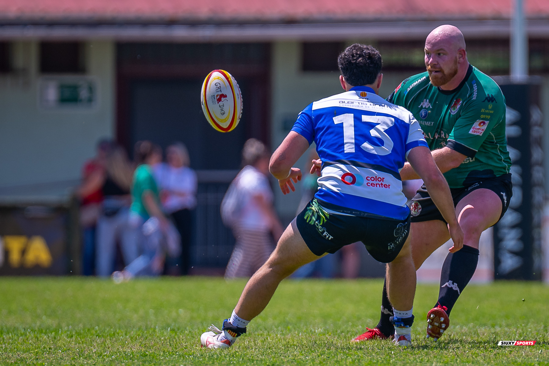  Gernika Rugby Taldea - Club de Rugby Sant Cugat - Rugby - FER 2025 - Sémi Final Ascenso - Gernika (24) vs (11) Sant Cugat (#FER25SFAGRTCRSC) Photo by: Fredy Monfoto | Siuxy Sports 2025-05-18