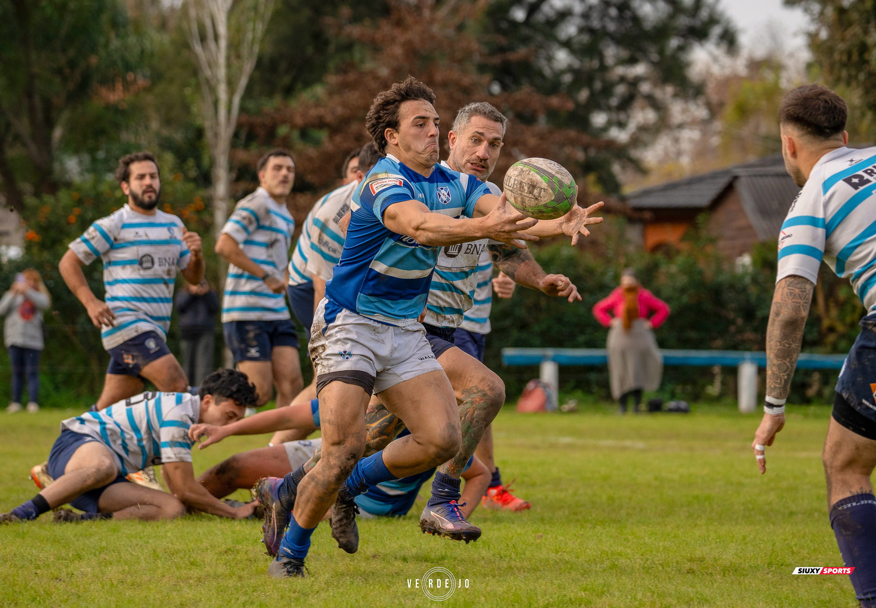  Luján Rugby Club - Club Atlético Banco de la Nación Argentina - Rugby - URBA 2025 - PRI B SUP - Lujan (14) vs (48) Banco Nacion (#URBA1BSLUBN6) Photo by: Ignacio Verdejo | Siuxy Sports 2025-06-21