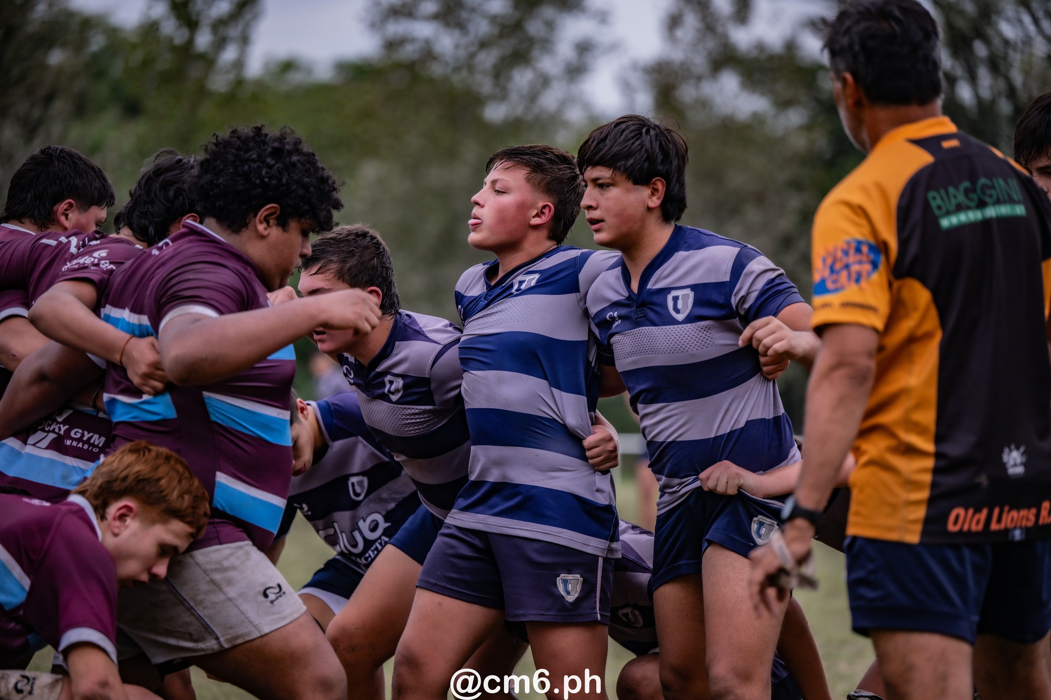  Universitario Rugby Club - Tucuman - Jockey Club (Tucuman) - Rugby - URT 2025 - M13 M15 - Universitario vs Jockey Club (#URT25M1315UNJC04) Photo by: Christian Mas | Siuxy Sports 2025-04-13
