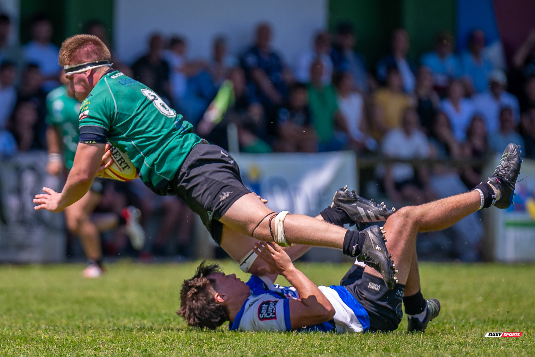  Gernika Rugby Taldea - Club de Rugby Sant Cugat - Rugby - FER 2025 - Sémi Final Ascenso - Gernika (24) vs (11) Sant Cugat (#FER25SFAGRTCRSC) Photo by: Fredy Monfoto | Siuxy Sports 2025-05-18