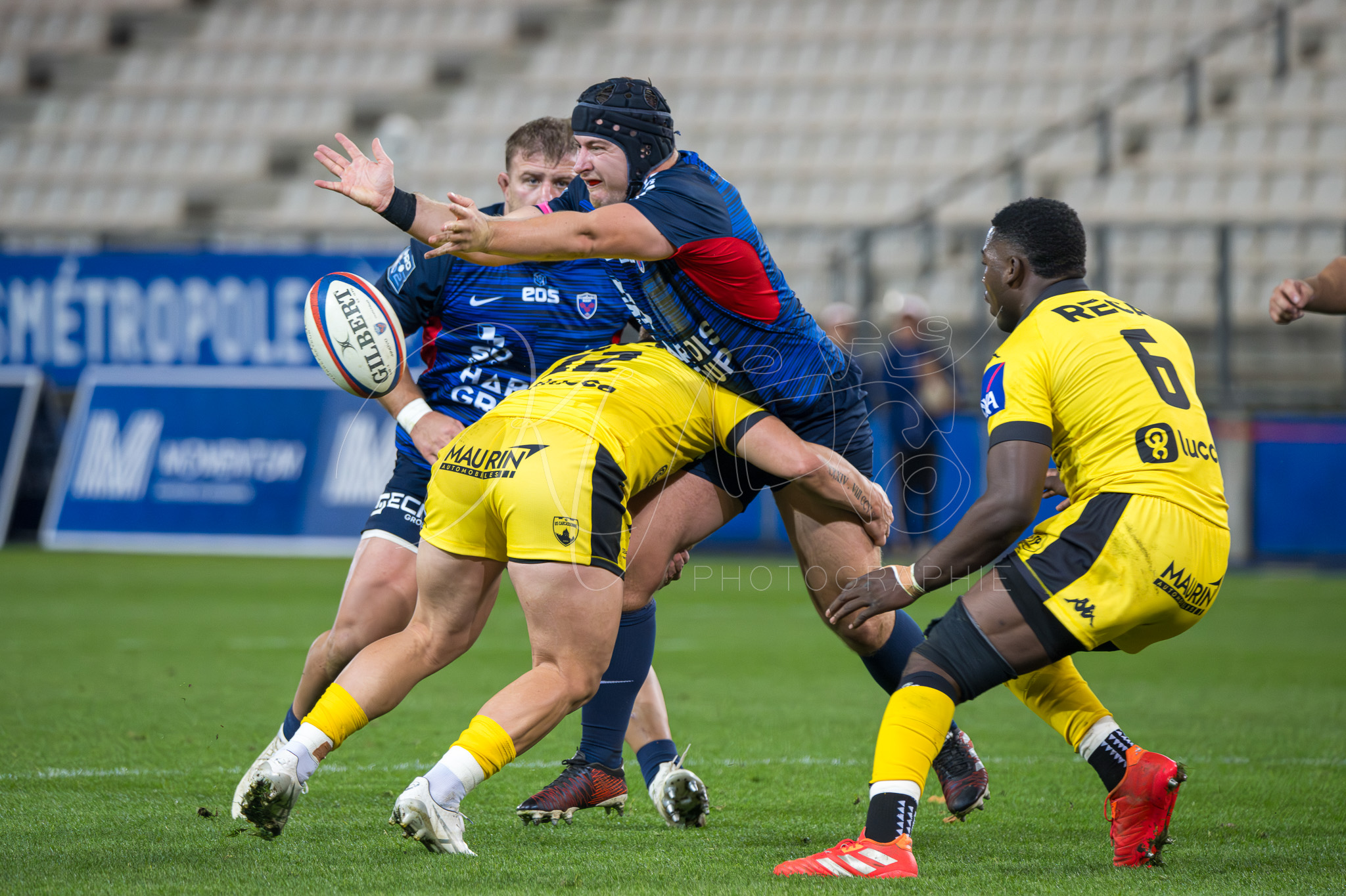  FC Grenoble Rugby - US Carcassonne - Rugby - FFR 2025 - Pro D2 - FC Grenoble vs US Carcassonne (#FFR25PD2GC10) Photo by: Karine Valentin | Siuxy Sports 2025-10-24