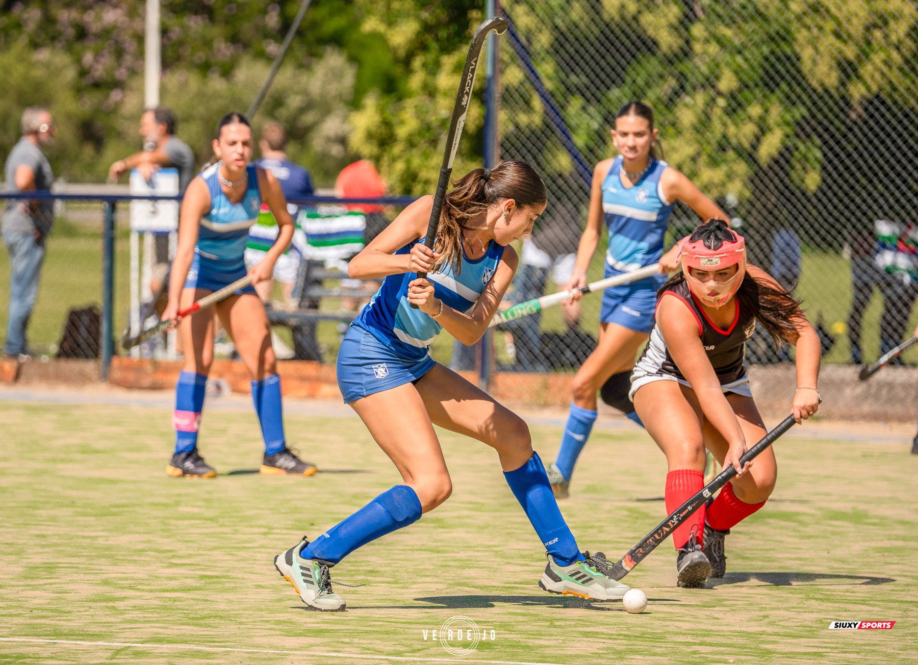  Luján Rugby Club - Club S. C. y D. Almafuerte - Field hockey - AAHCBS 2025 - Lujan vs Almafuerte Hockey (1ra, Inter, 6ta) (#AAHCBS25LA04) Photo by: Ignacio Verdejo | Siuxy Sports 2025-04-05