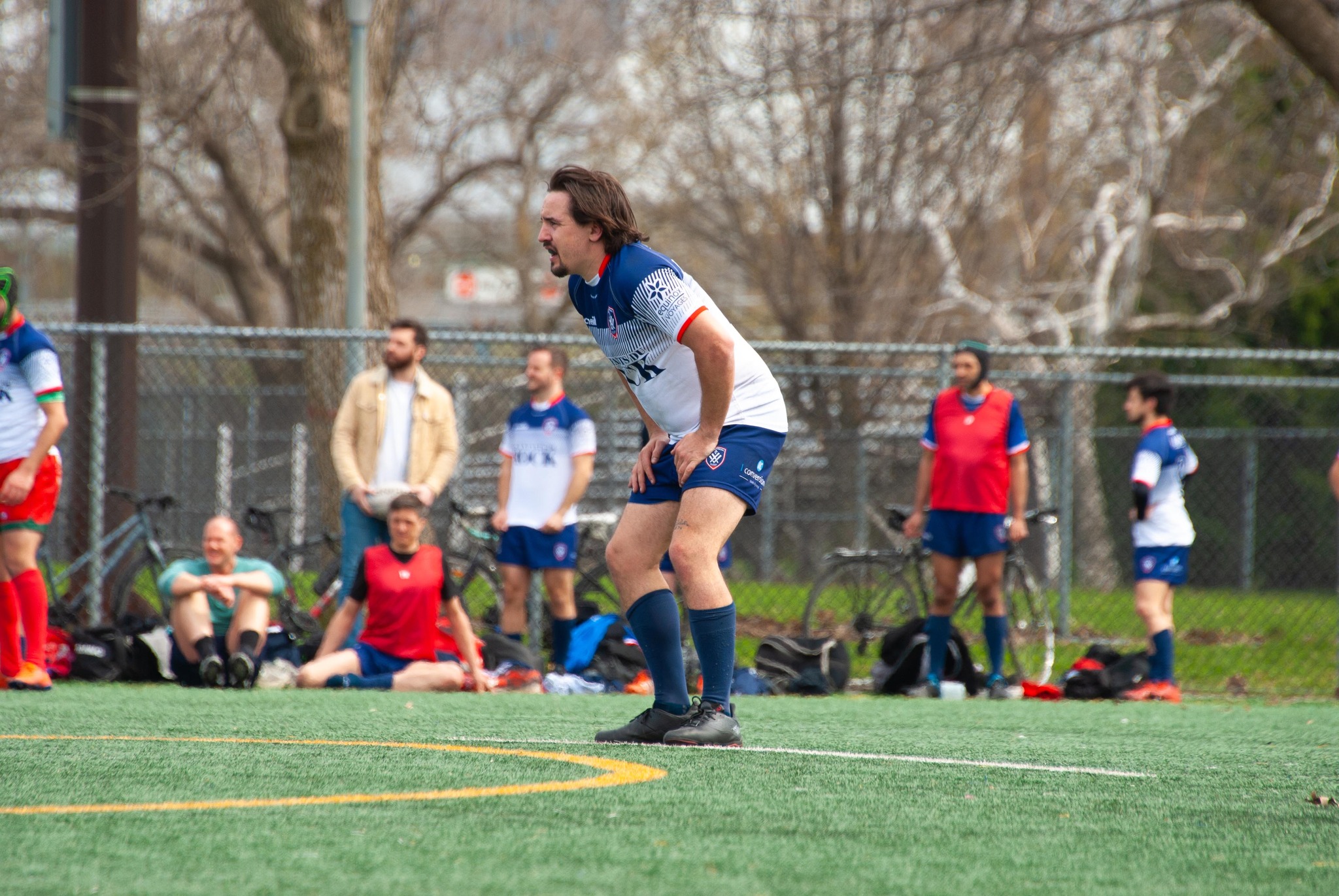  Rugby Club de Montréal - Westmount Rugby Club - Rugby - RQ 2024 - LPR2 - RCMXV vs Westmount 2 (#RQ24LP2RCMXW4) Photo by: Coraline Brochet | Siuxy Sports 2024-04-27