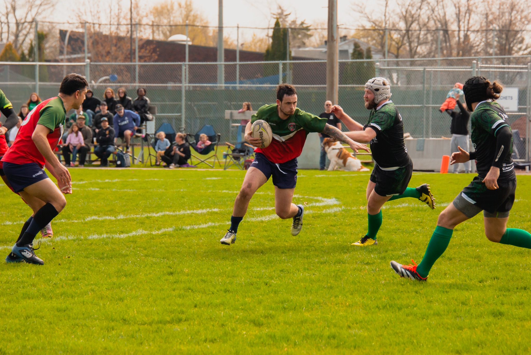  Club de rugby Nomades de Laval - Rugby Club de Montréal - Rugby - RQ 2024 - LPR2 - Nomades vs RCMXV (#RQ24LP2NOMRCX) Photo by: Coraline Brochet | Siuxy Sports 2024-05-04