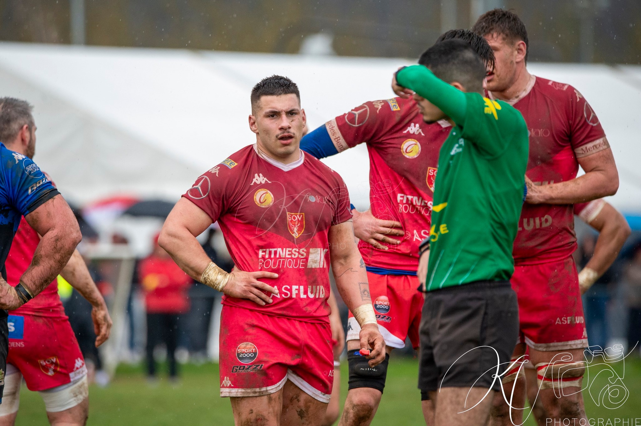  US Vinay - Stade Olympique Voironnais - Rugby - FFR 2025 - Féd 2 - US Vinay (24) vs (10) Stade Olympique Voironnais (#FFR25F2USVSOV03) Photo by: Karine Valentin | Siuxy Sports 2025-03-22